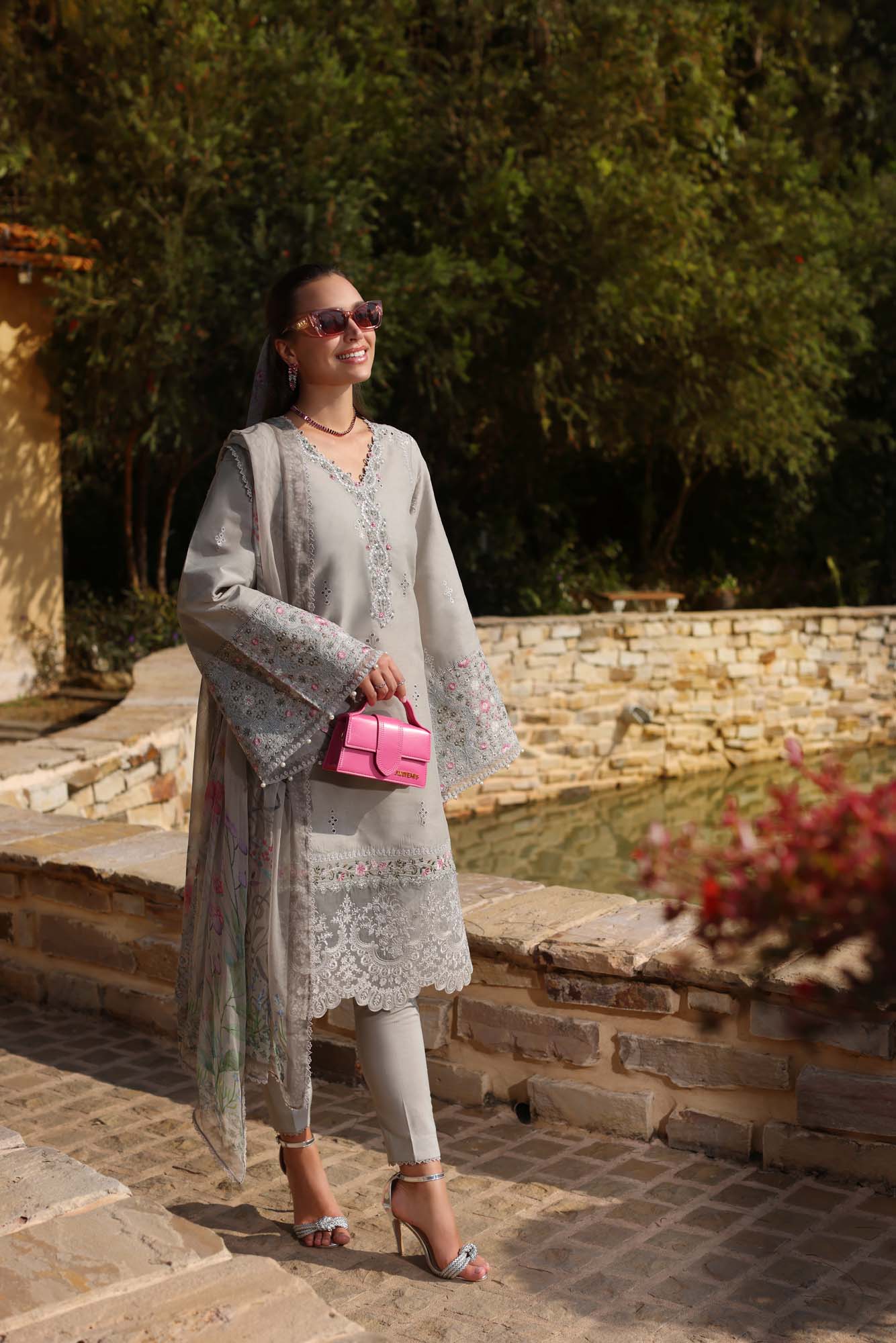 Noor by Saadia Asad | Luxe Chikankari 25 | D1-B by Noor by Saadia Asad - Designer Dress - Type: Ladies Clothes - Available at Libayah - 100% Original