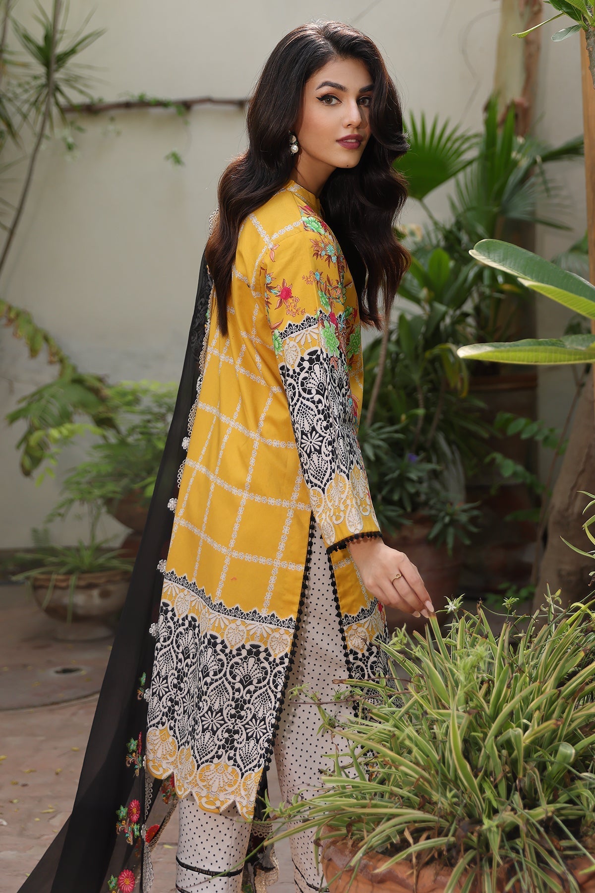 Charizma | Lawn Collection 24 | AS4-40 by Charizma - Designer Dress - Type: Casuals - Available at Libayah - 100% Original