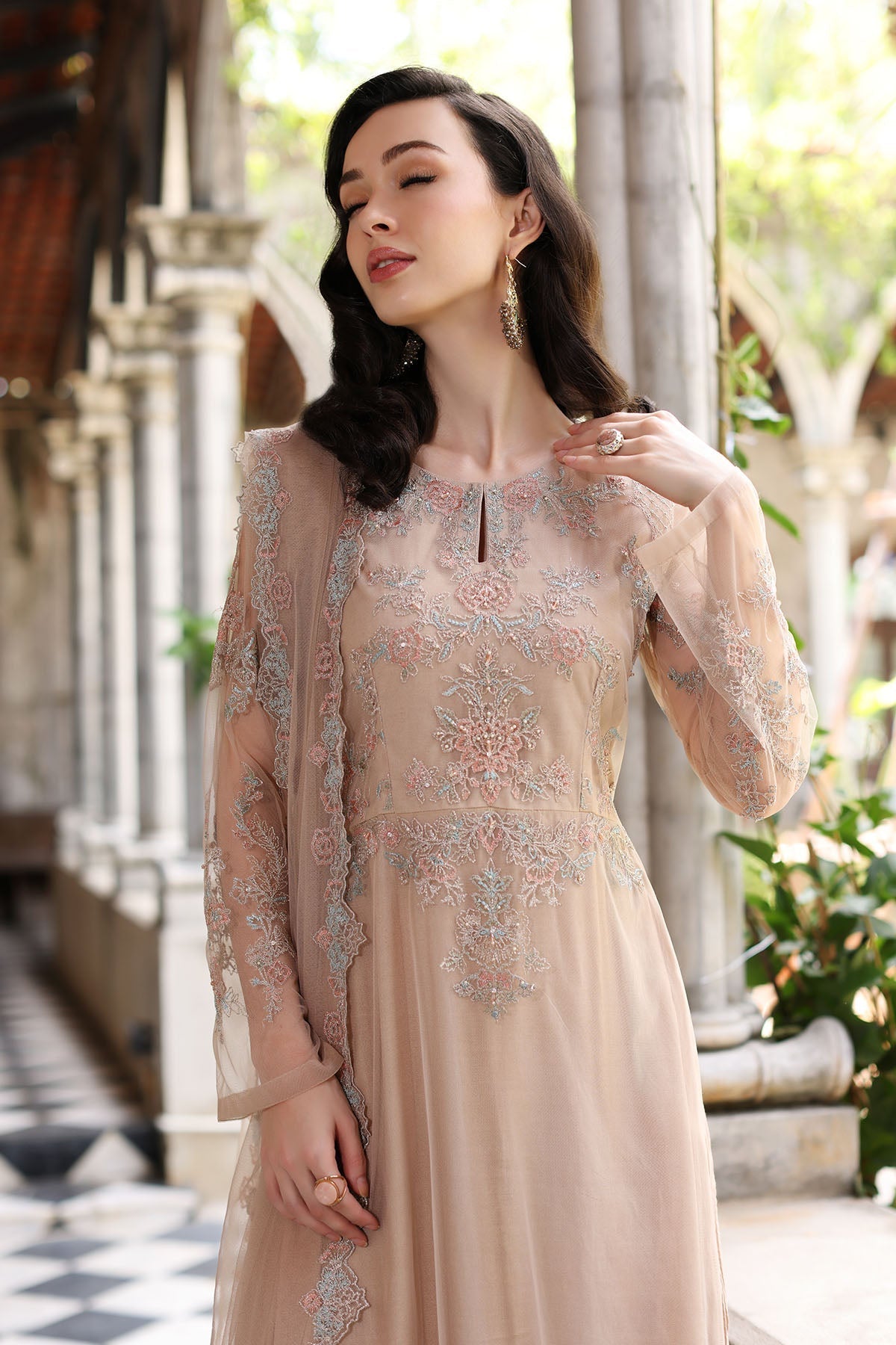 Chinyere | Formal Wedding Exclusive | SEA SHELL K (AA5354) by Chinyere - Designer Dress - Type: Ladies Clothes - Available at Libayah - 100% Original