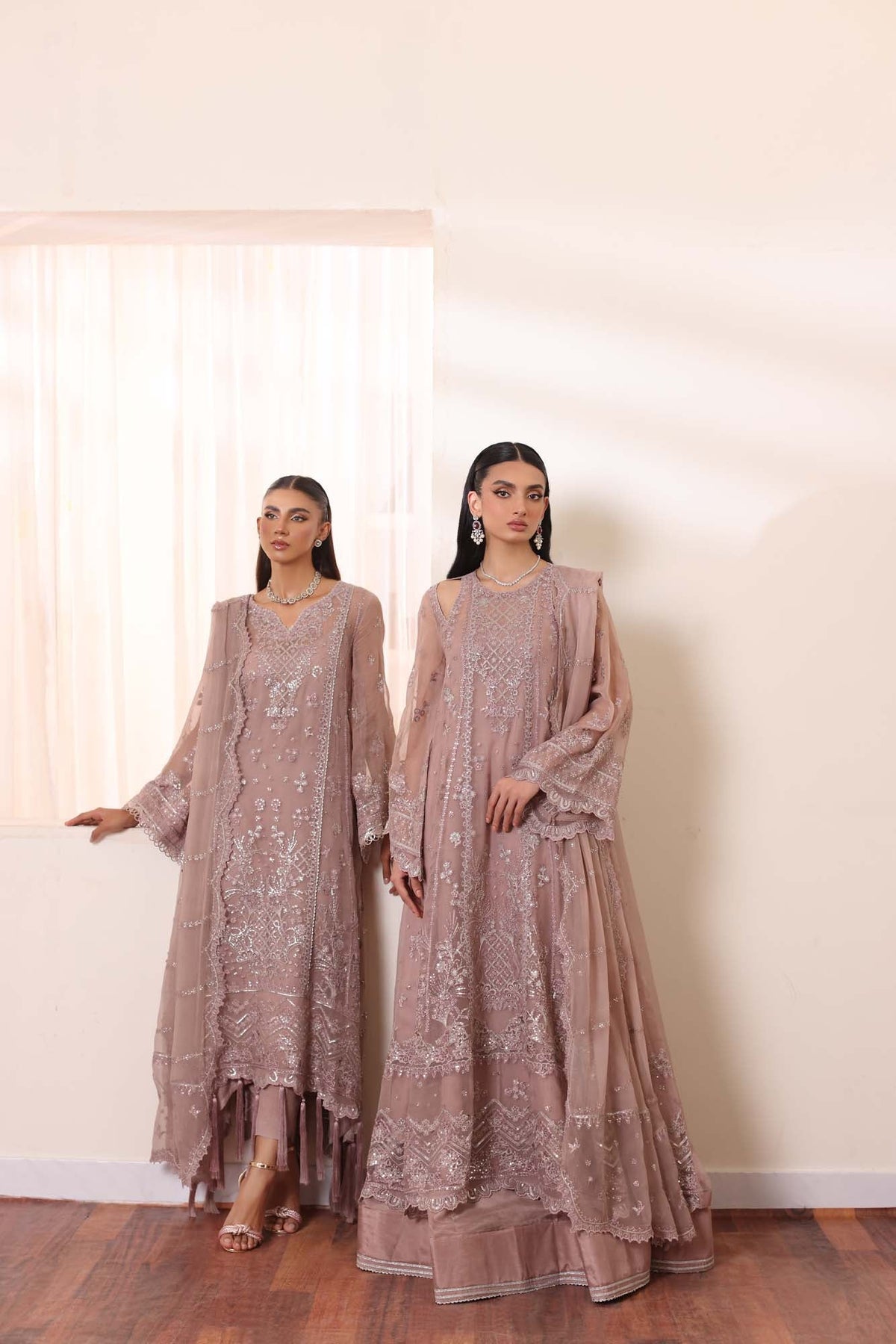 Noor by Saadia Asad | Noor Chiffon De Luxe | D7 by Noor by Saadia Asad - Designer Dress - Type: Formal - Available at Libayah - 100% Original