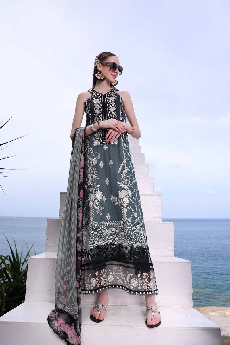 Noor by Saadia Asad | Luxe Printkari | D2-B - Designer Dress - Type : Ladies Clothes - Available at Libayah - 100% Original