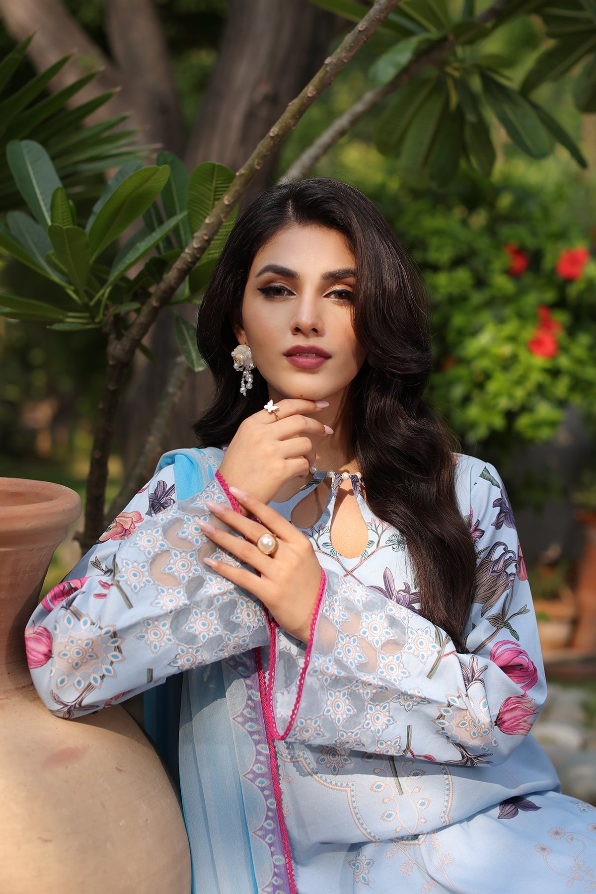 Charizma | Lawn Collection 24 | AS4-53 by Charizma - Designer Dress - Type: Casuals - Available at Libayah - 100% Original