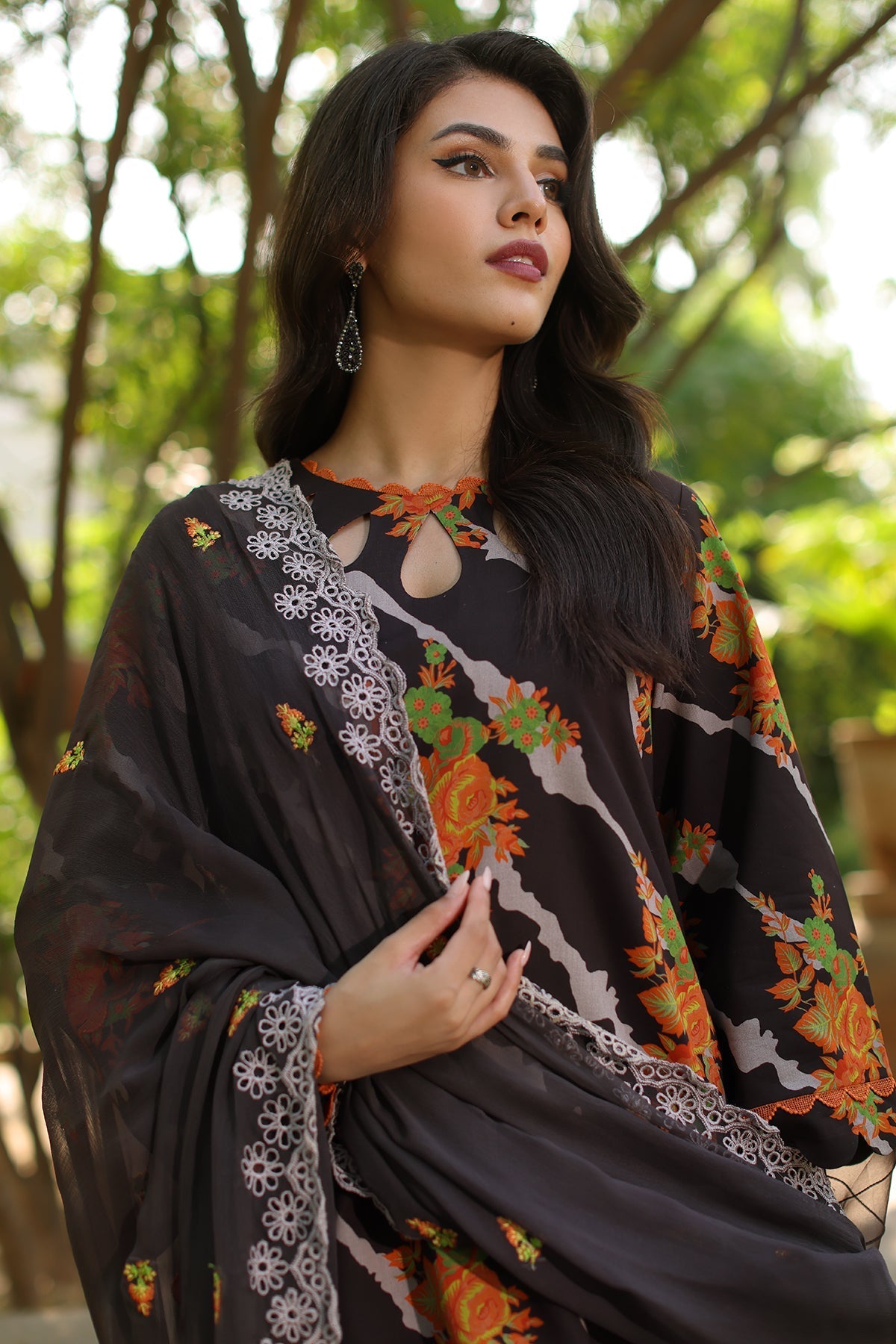 Charizma | Lawn Collection 24 | AS4-42 by Charizma - Designer Dress - Type: Casuals - Available at Libayah - 100% Original