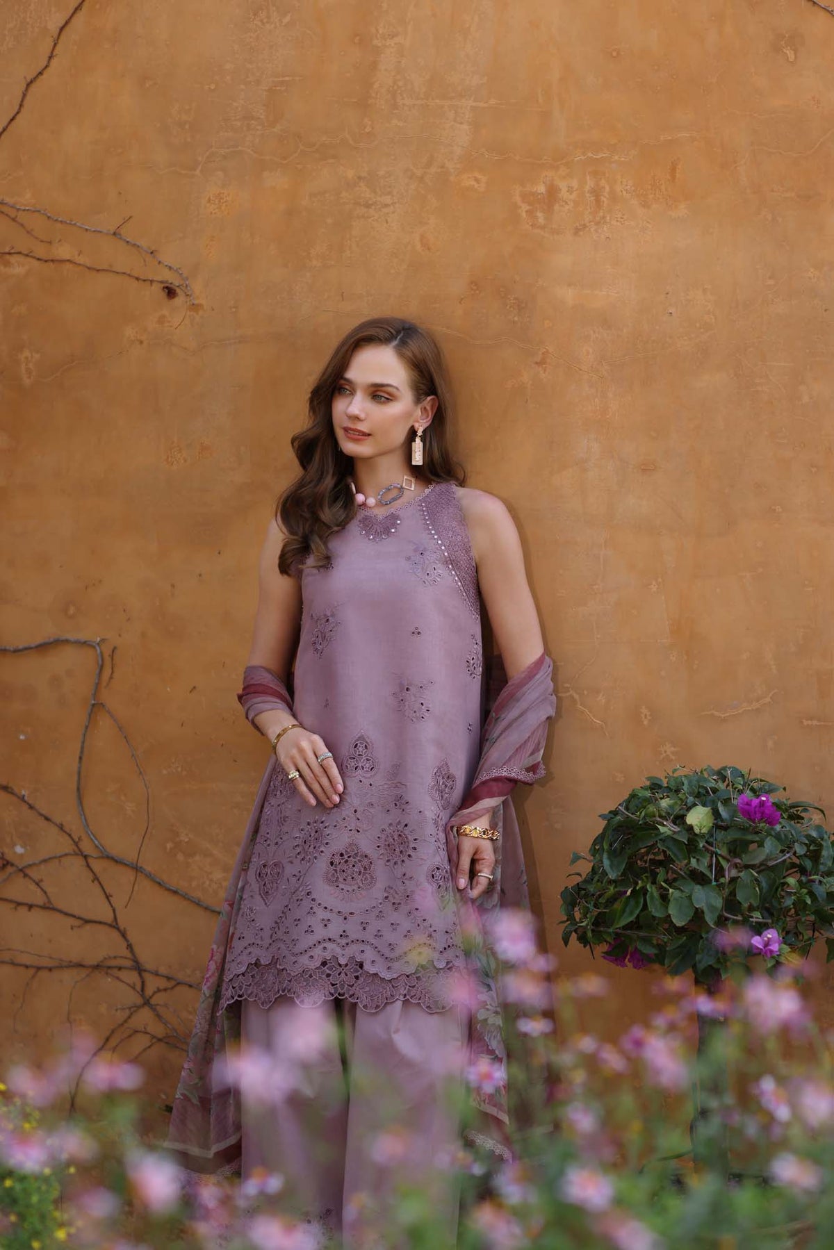 Noor by Saadia Asad | Luxe Chikankari 25 | D8-A by Noor by Saadia Asad - Designer Dress - Type: Ladies Clothes - Available at Libayah - 100% Original