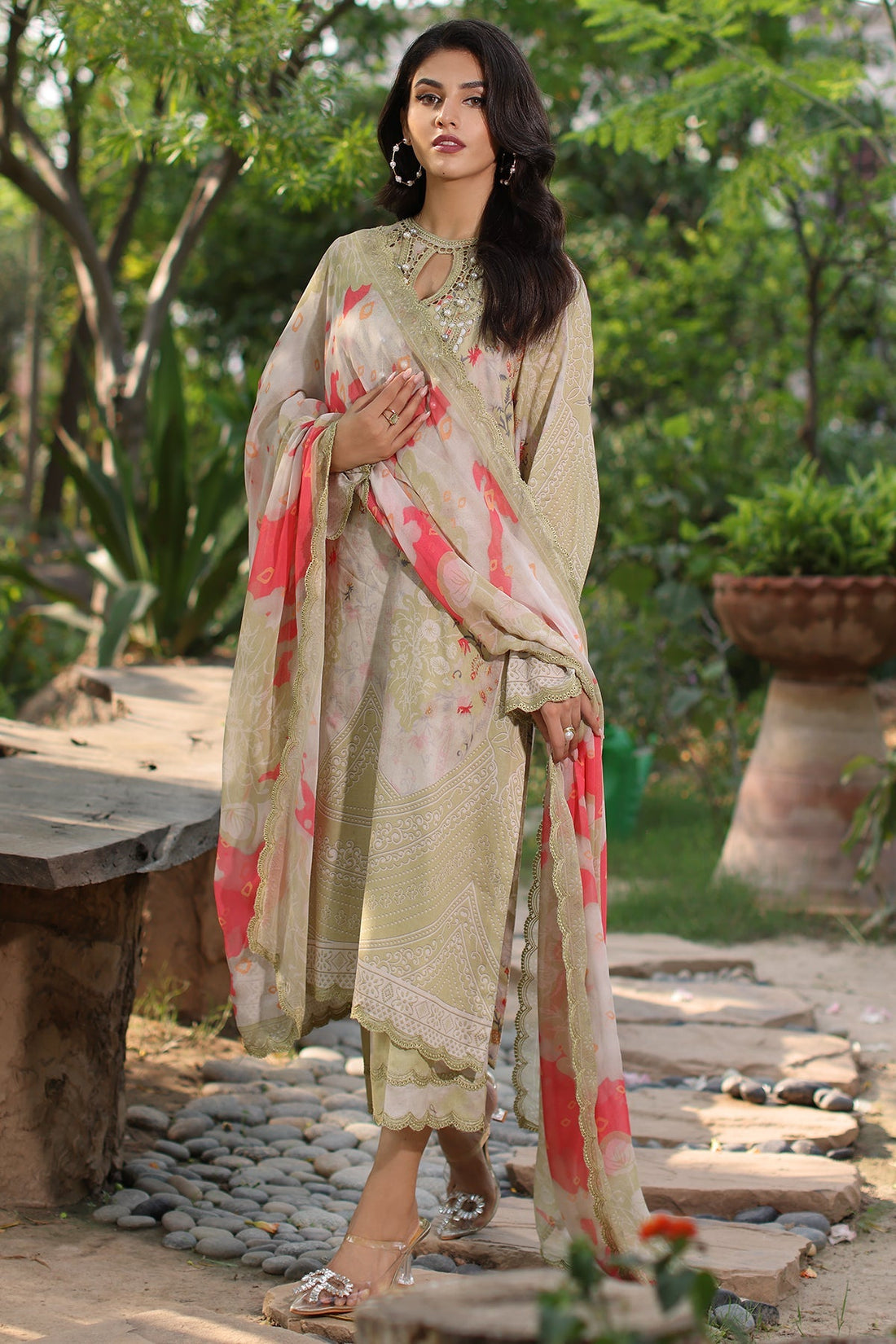 Charizma | Lawn Collection 24 | AS4-37 by Charizma - Designer Dress - Type: Casuals - Available at Libayah - 100% Original