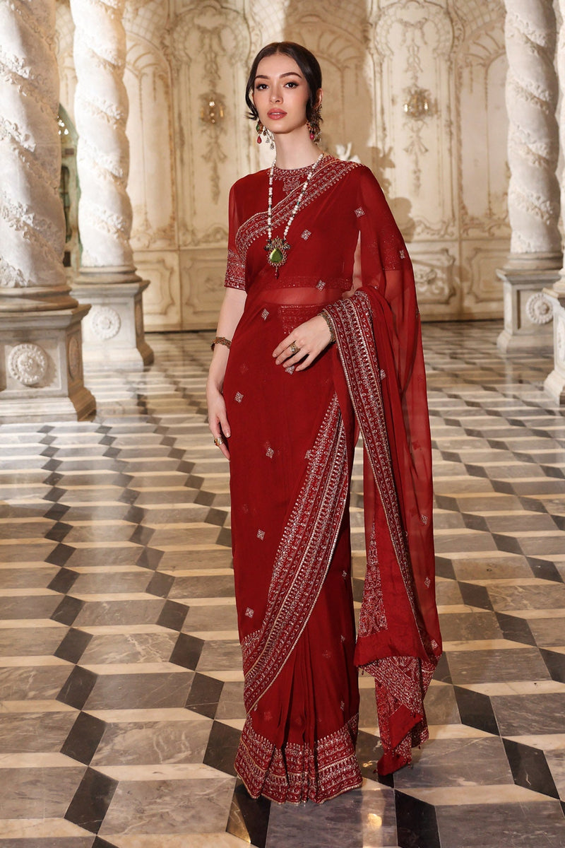 Chinyere | Formal Wedding Exclusive | SOHA B SARI (AA5343) by Chinyere - Designer Dress - Type: Ladies Clothes - Available at Libayah - 100% Original