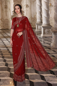 Chinyere | Formal Wedding Exclusive | SOHA B SARI (AA5343) by Chinyere - Designer Dress - Type: Ladies Clothes - Available at Libayah - 100% Original