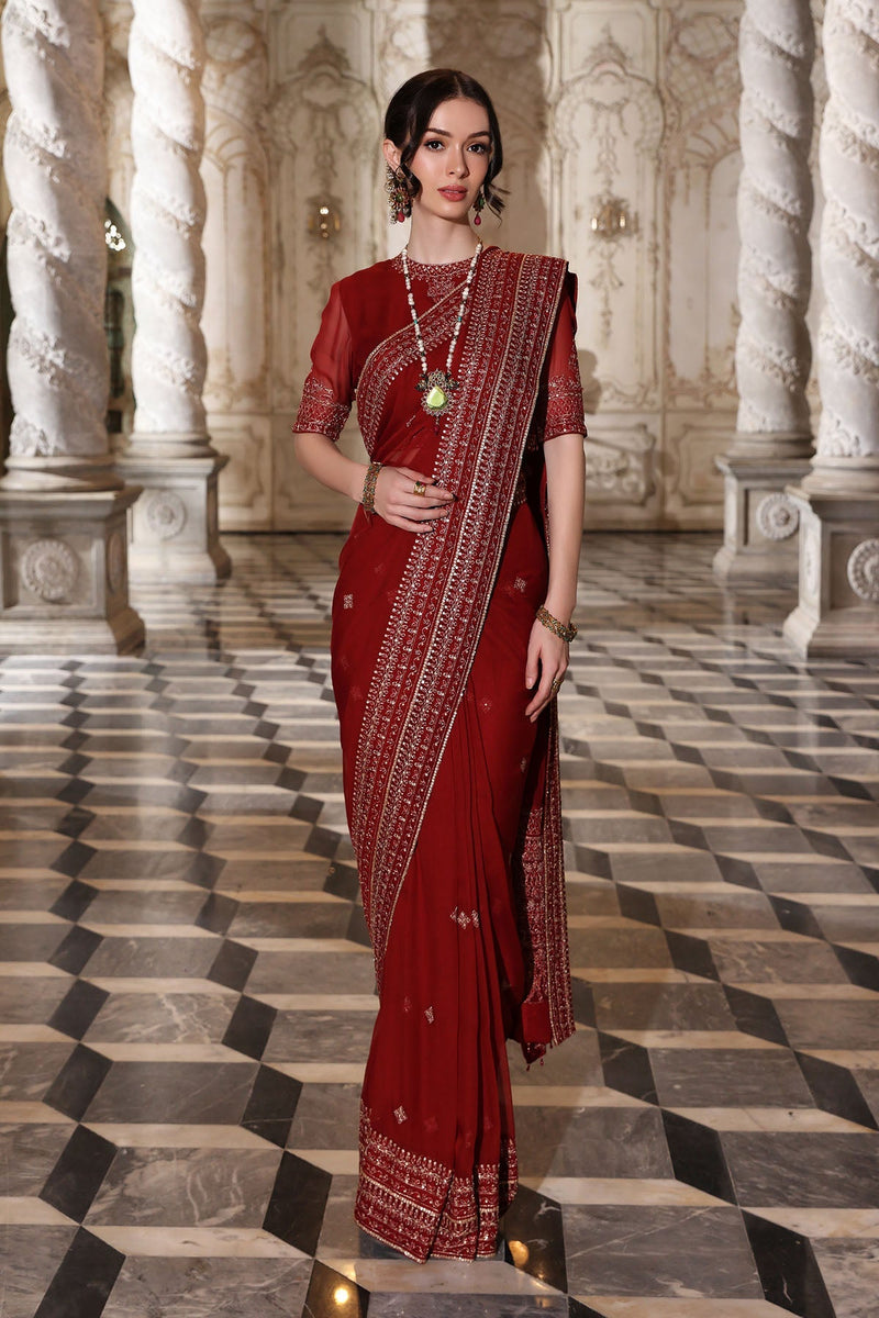 Chinyere | Formal Wedding Exclusive | SOHA B SARI (AA5343) by Chinyere - Designer Dress - Type: Ladies Clothes - Available at Libayah - 100% Original