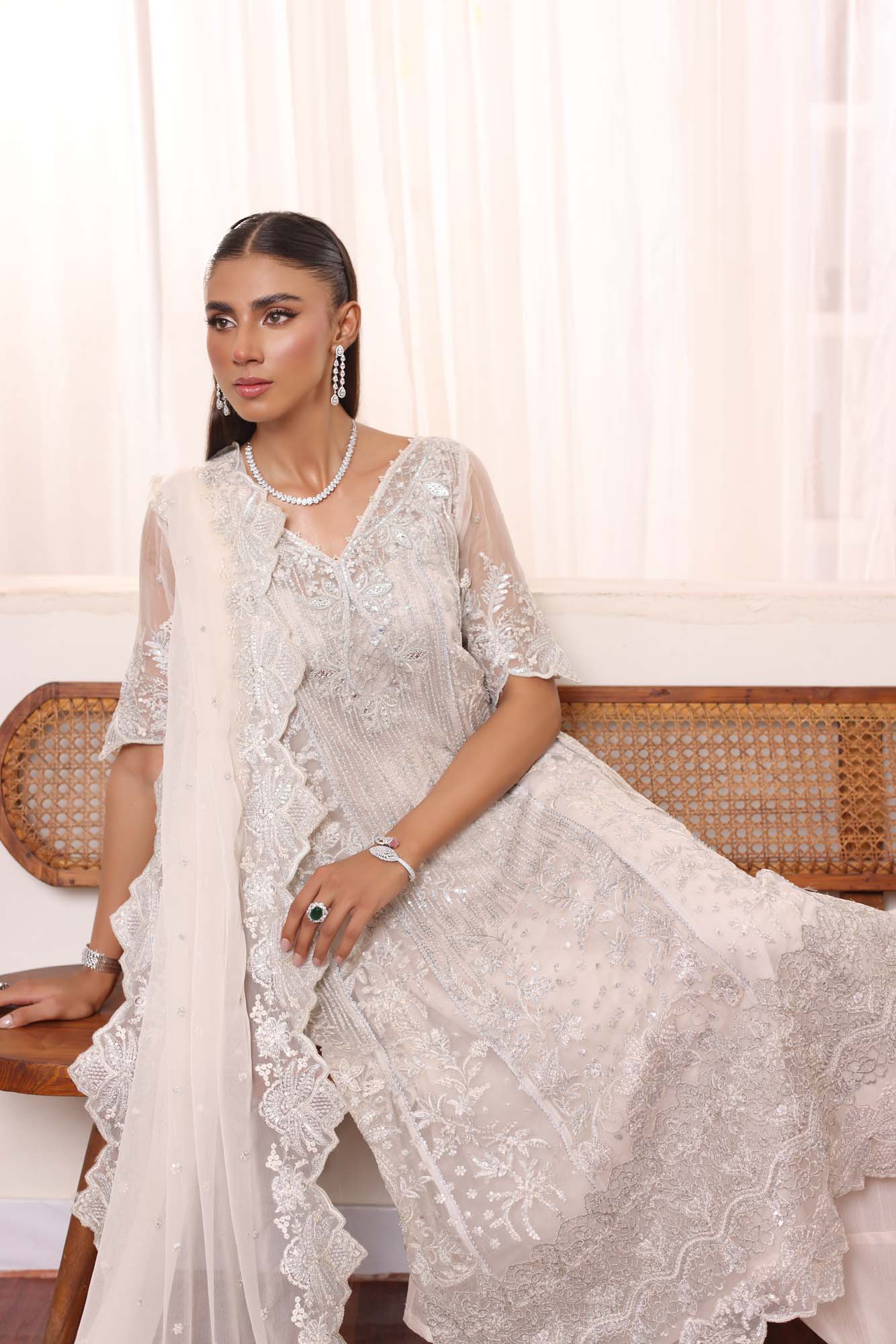 Noor by Saadia Asad | Noor Chiffon De Luxe | D5 by Noor by Saadia Asad - Designer Dress - Type: Formal - Available at Libayah - 100% Original