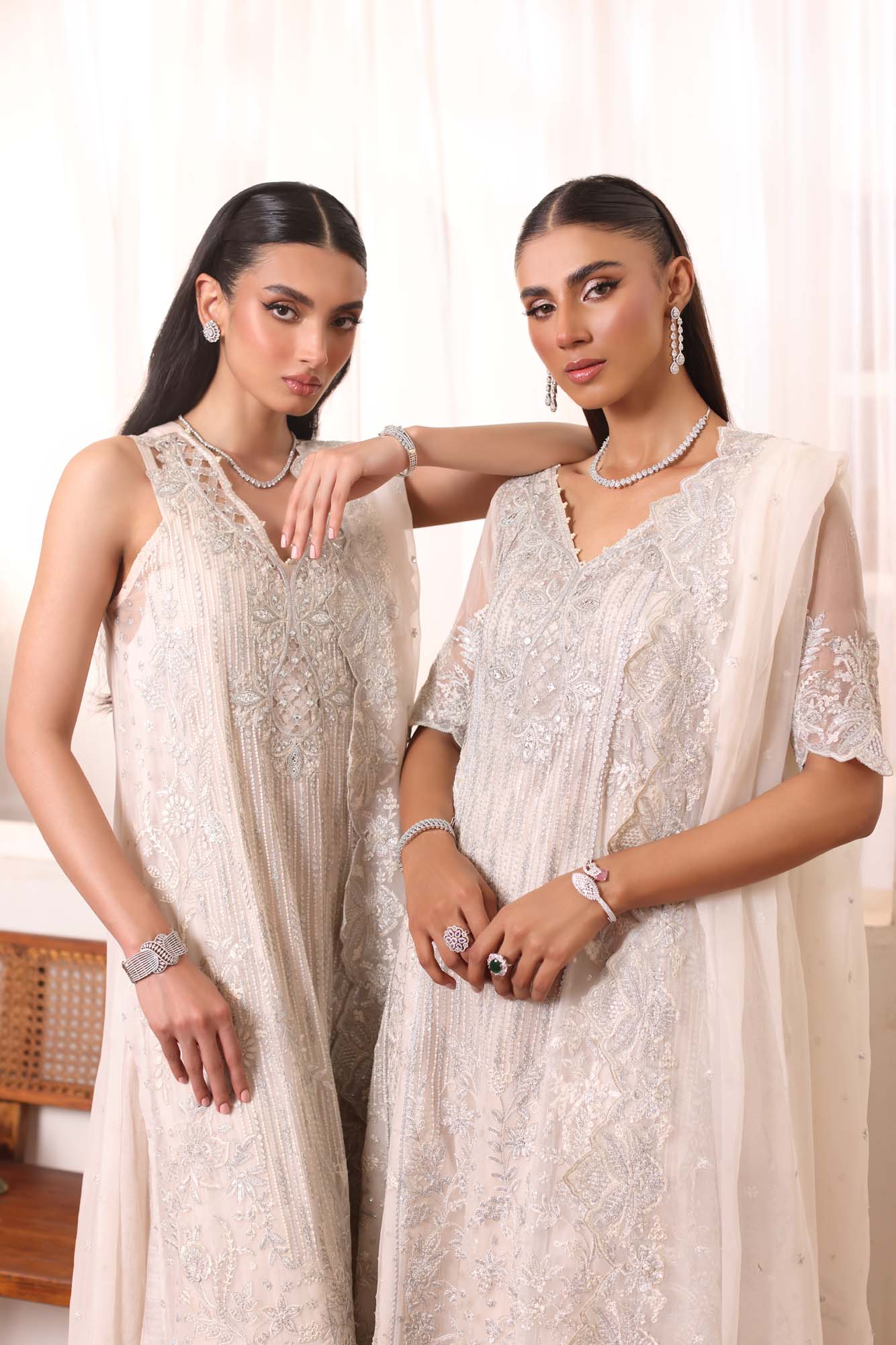 Noor by Saadia Asad | Noor Chiffon De Luxe | D5 by Noor by Saadia Asad - Designer Dress - Type: Formal - Available at Libayah - 100% Original