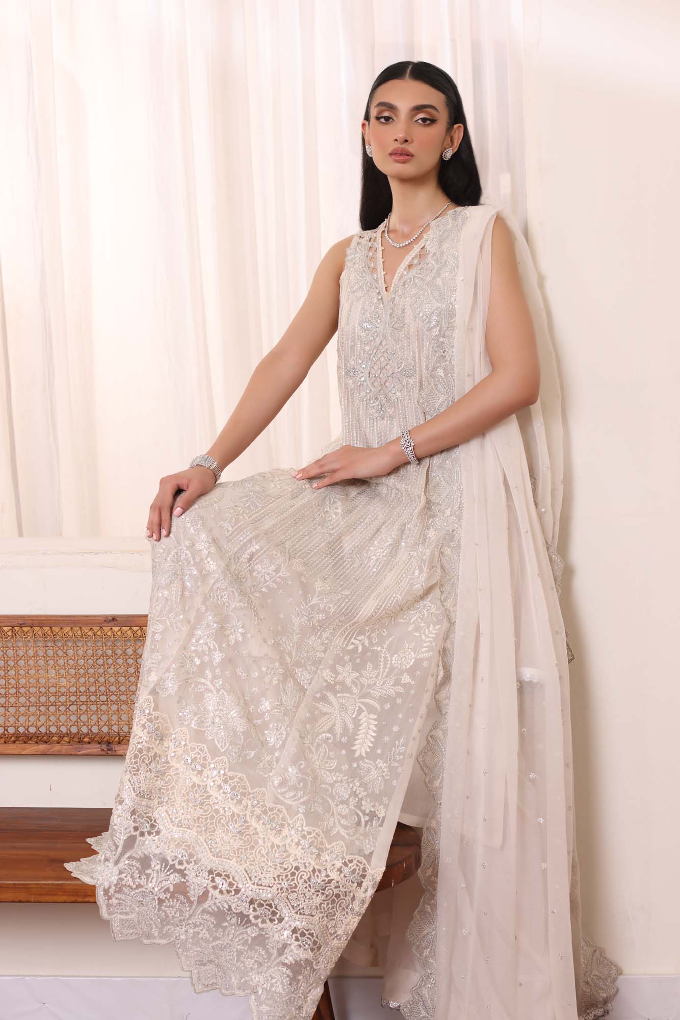 Noor by Saadia Asad | Noor Chiffon De Luxe | D5 by Noor by Saadia Asad - Designer Dress - Type: Formal - Available at Libayah - 100% Original