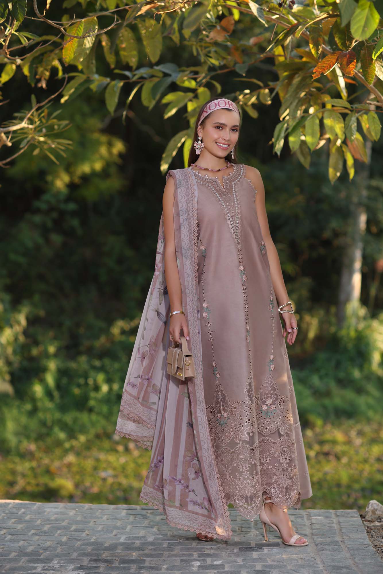 Noor by Saadia Asad | Luxe Chikankari 25 | D6-B by Noor by Saadia Asad - Designer Dress - Type: Ladies Clothes - Available at Libayah - 100% Original
