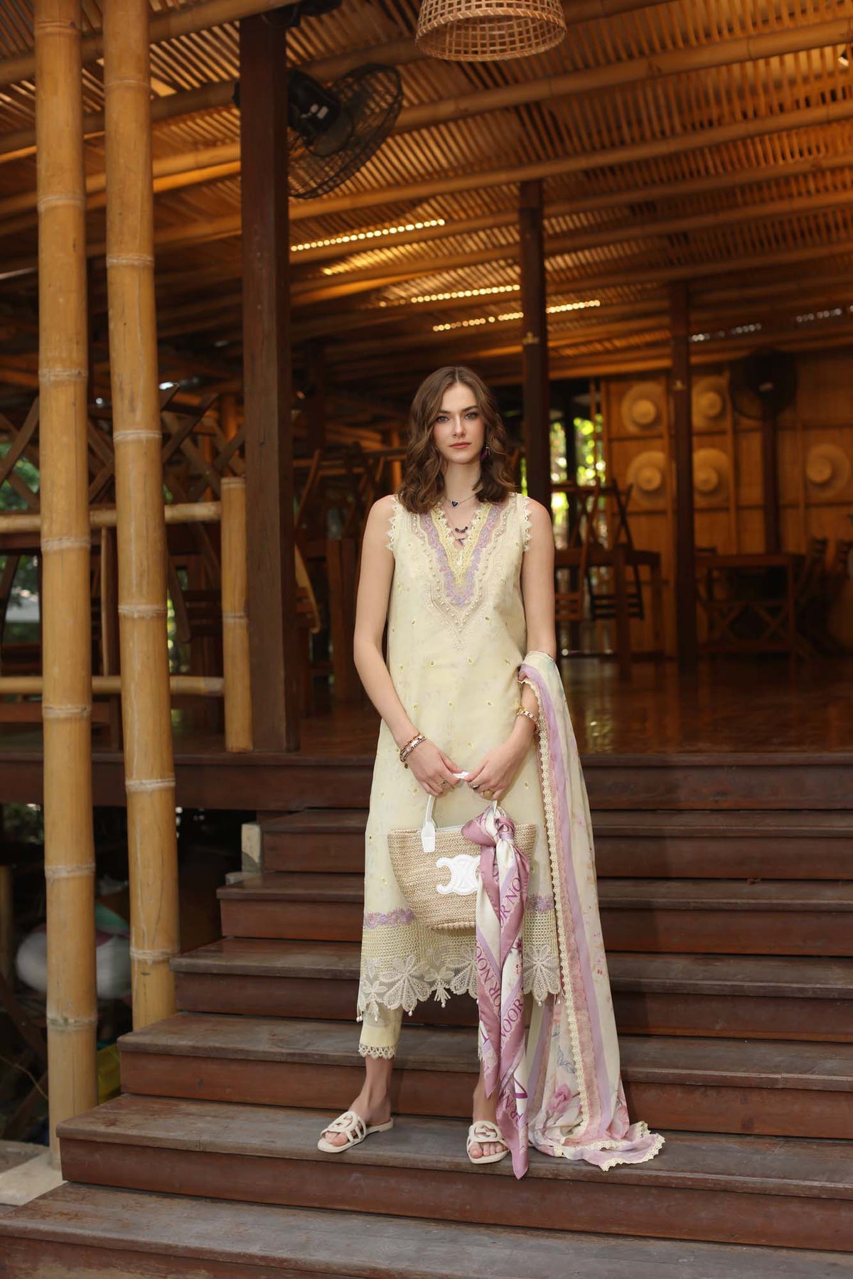 Noor by Saadia Asad | Eid Luxe Printedkari | D9-A by Noor by Saadia Asad - Designer Dress - Type: Ladies Clothes - Available at Libayah - 100% Original