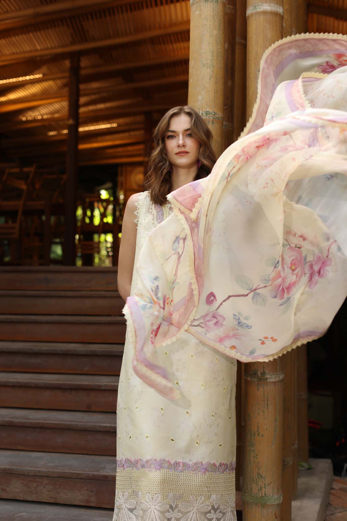 Noor by Saadia Asad | Eid Luxe Printedkari | D9-A by Noor by Saadia Asad - Designer Dress - Type: Ladies Clothes - Available at Libayah - 100% Original