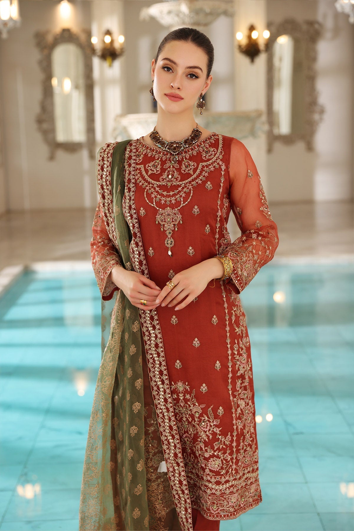 Chinyere | Formal Wedding Exclusive | NUT SHELL (AA5226) by Chinyere - Designer Dress - Type: Ladies Clothes - Available at Libayah - 100% Original