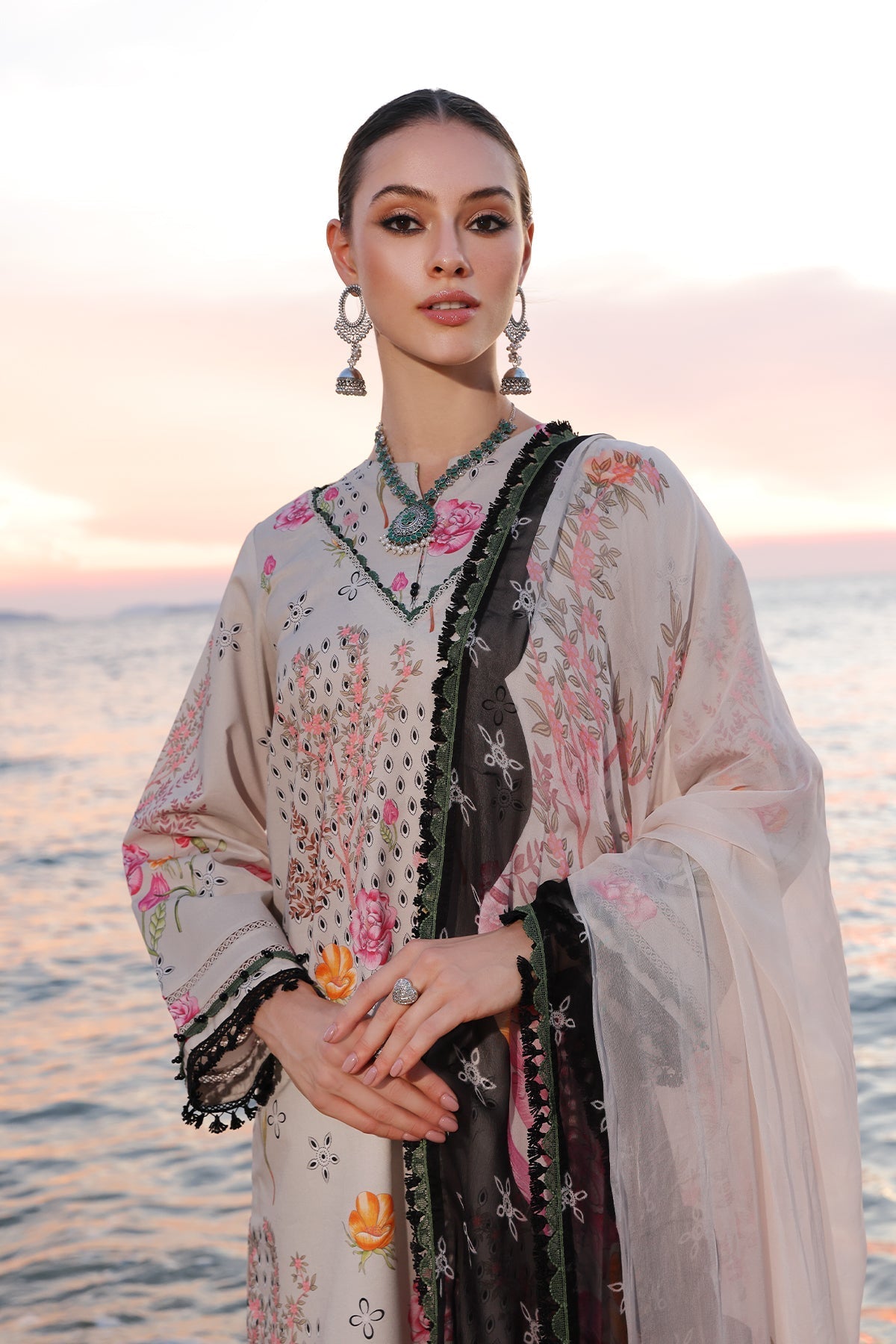 Charizma | Lawn Collection 24 | AS4-04 by Charizma - Designer Dress - Type: Casuals - Available at Libayah - 100% Original