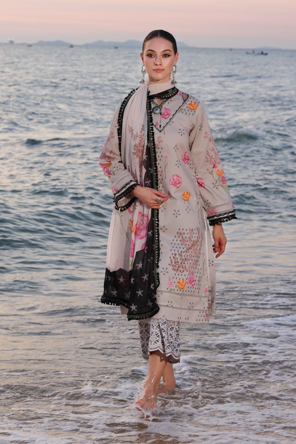 Charizma | Lawn Collection 24 | AS4-04 by Charizma - Designer Dress - Type: Casuals - Available at Libayah - 100% Original