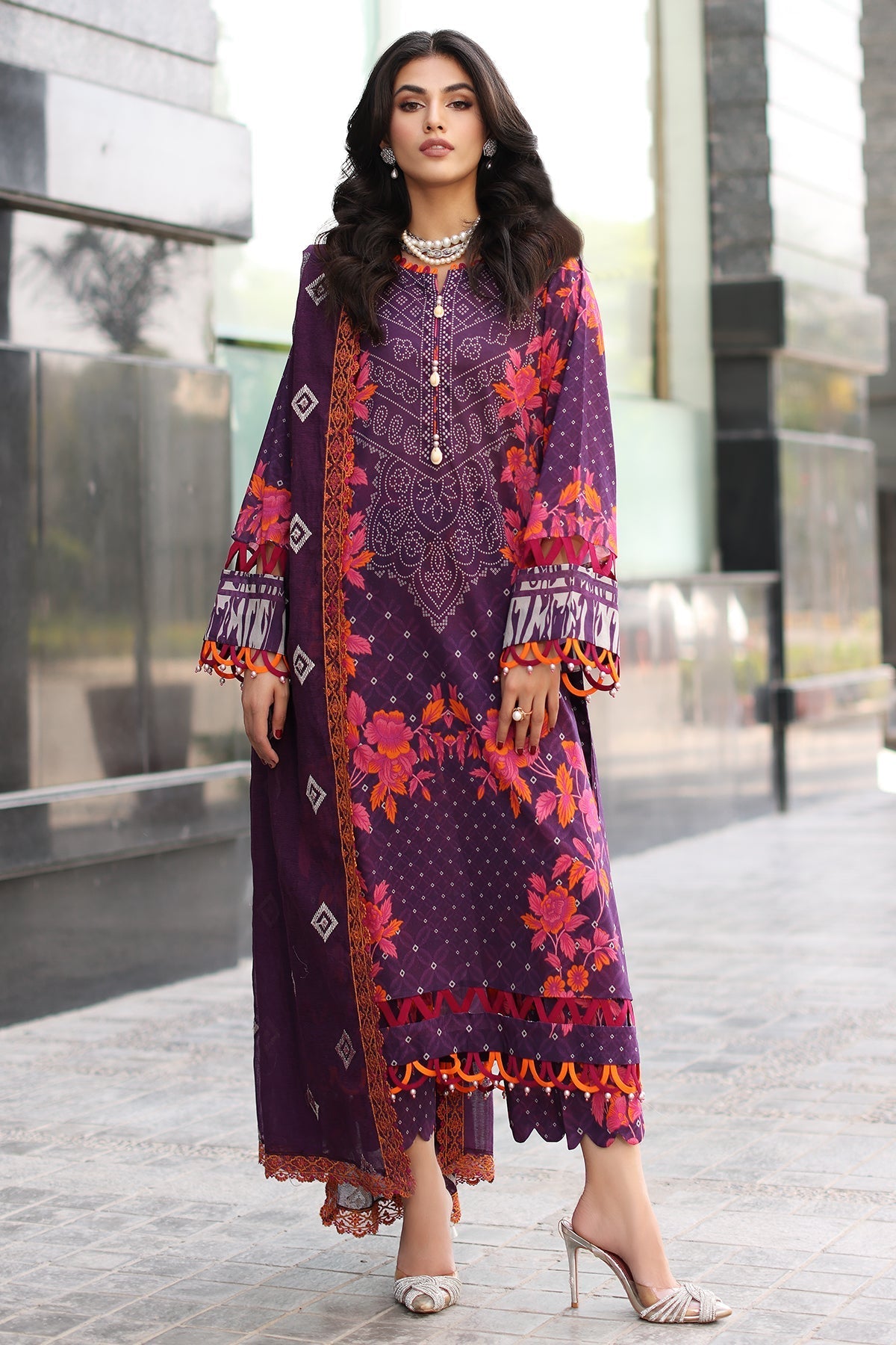 Charizma | Lawn Collection 24 | AS4-14 by Charizma - Designer Dress - Type: Casuals - Available at Libayah - 100% Original