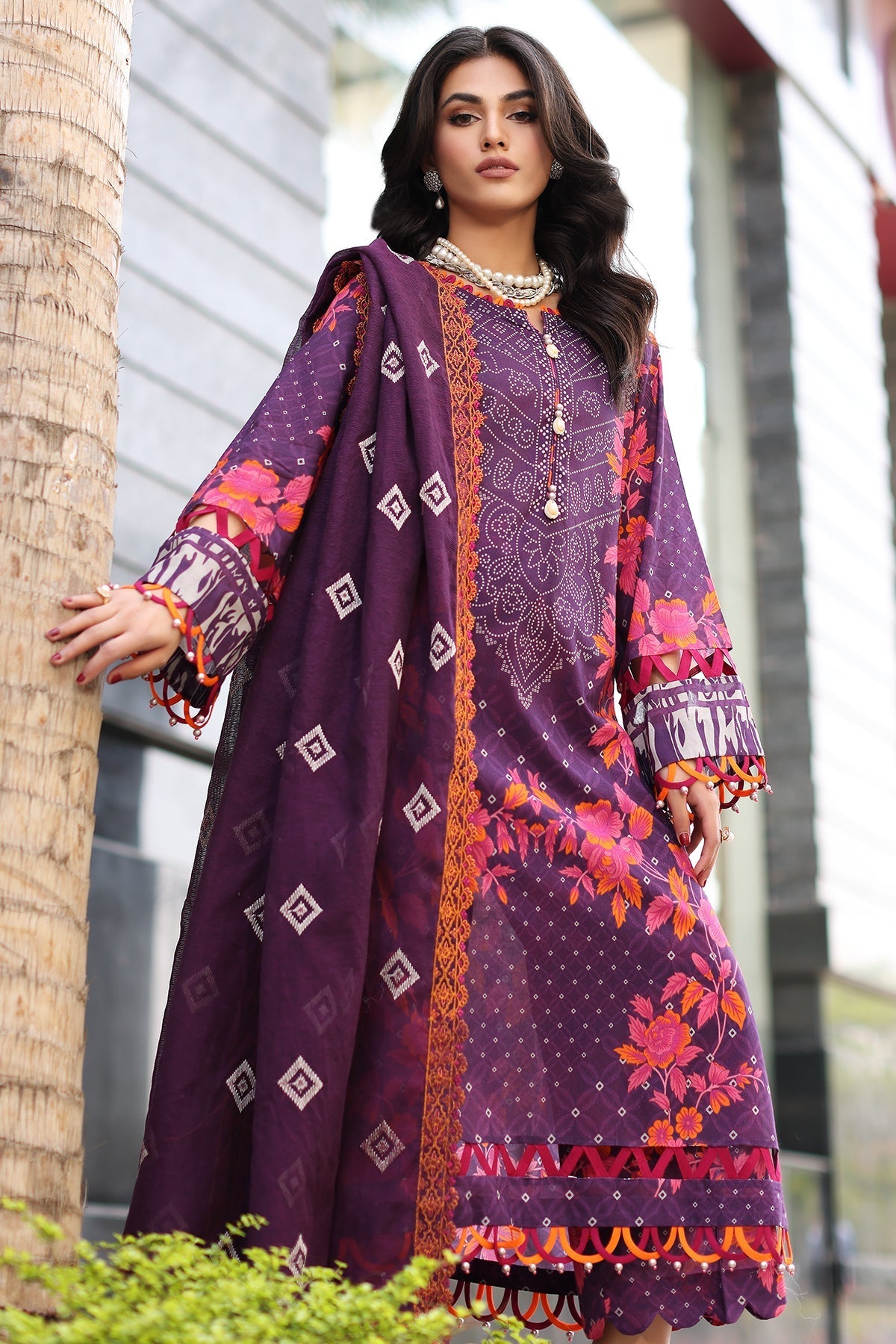 Charizma | Lawn Collection 24 | AS4-14 by Charizma - Designer Dress - Type: Casuals - Available at Libayah - 100% Original