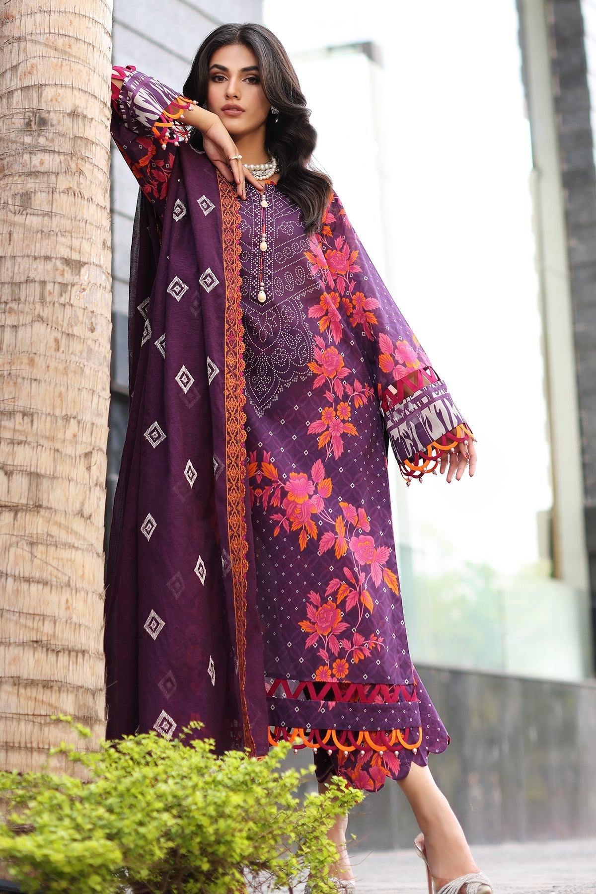 Charizma | Lawn Collection 24 | AS4-14 by Charizma - Designer Dress - Type: Casuals - Available at Libayah - 100% Original