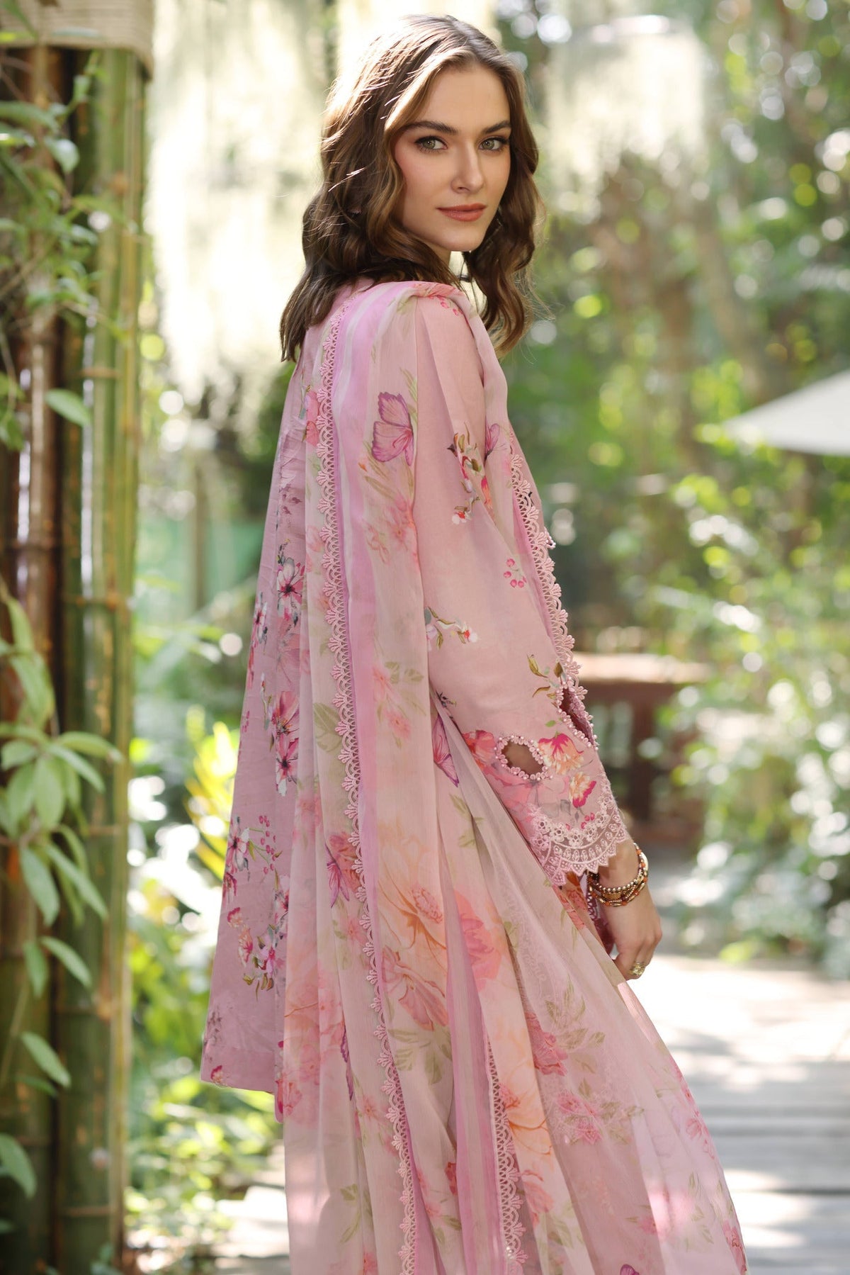 Noor by Saadia Asad | Eid Luxe Printedkari | D8-A by Noor by Saadia Asad - Designer Dress - Type: Ladies Clothes - Available at Libayah - 100% Original