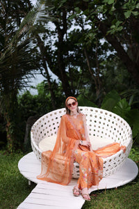 Noor by Saadia Asad | Luxe Printkari | D4-A - Designer Dress - Type : Ladies Clothes - Available at Libayah - 100% Original