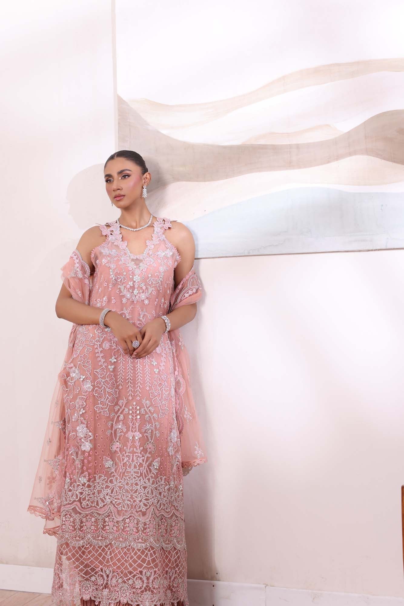 Noor by Saadia Asad | Noor Chiffon De Luxe | D6 by Noor by Saadia Asad - Designer Dress - Type: Formal - Available at Libayah - 100% Original
