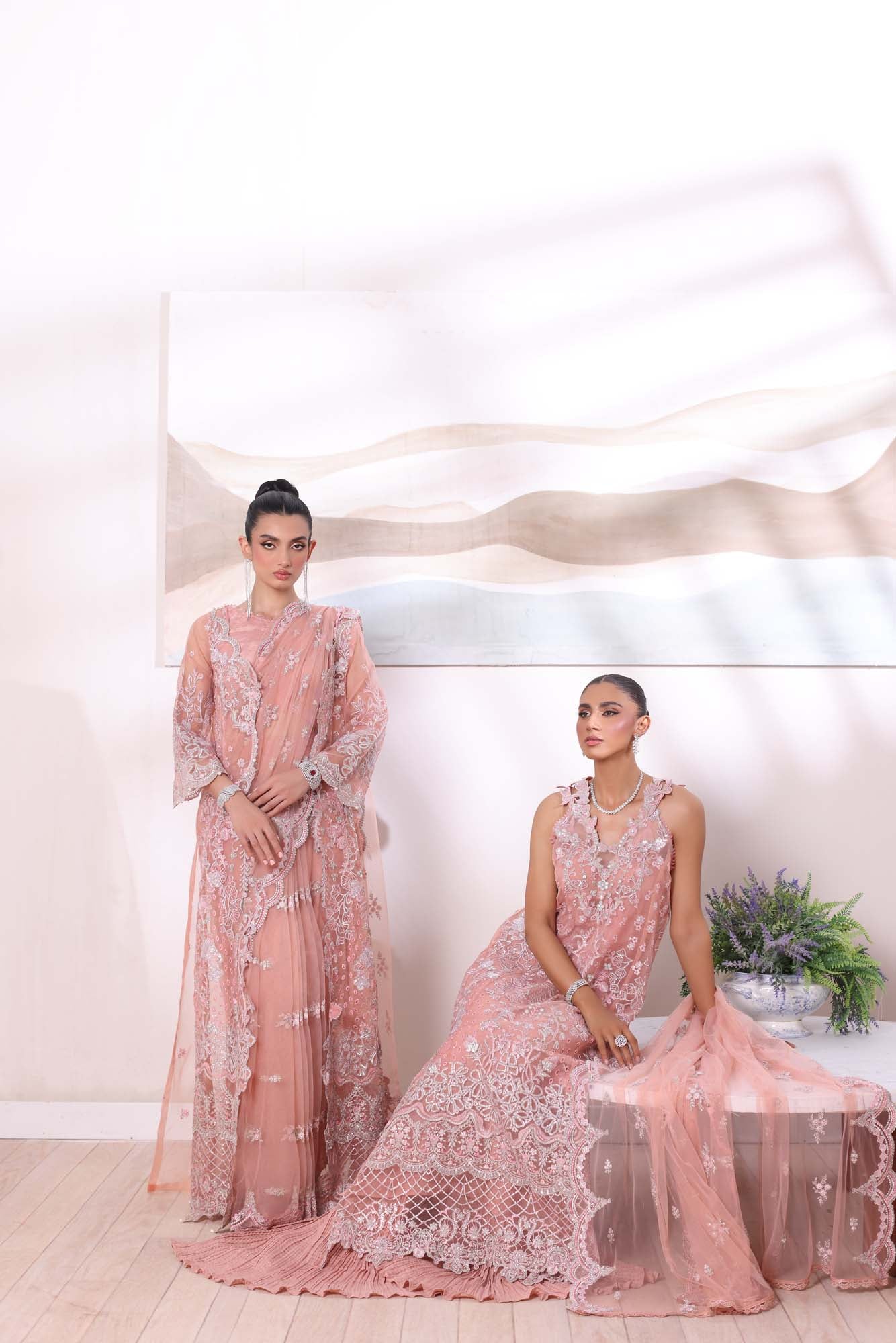 Noor by Saadia Asad | Noor Chiffon De Luxe | D6 by Noor by Saadia Asad - Designer Dress - Type: Formal - Available at Libayah - 100% Original