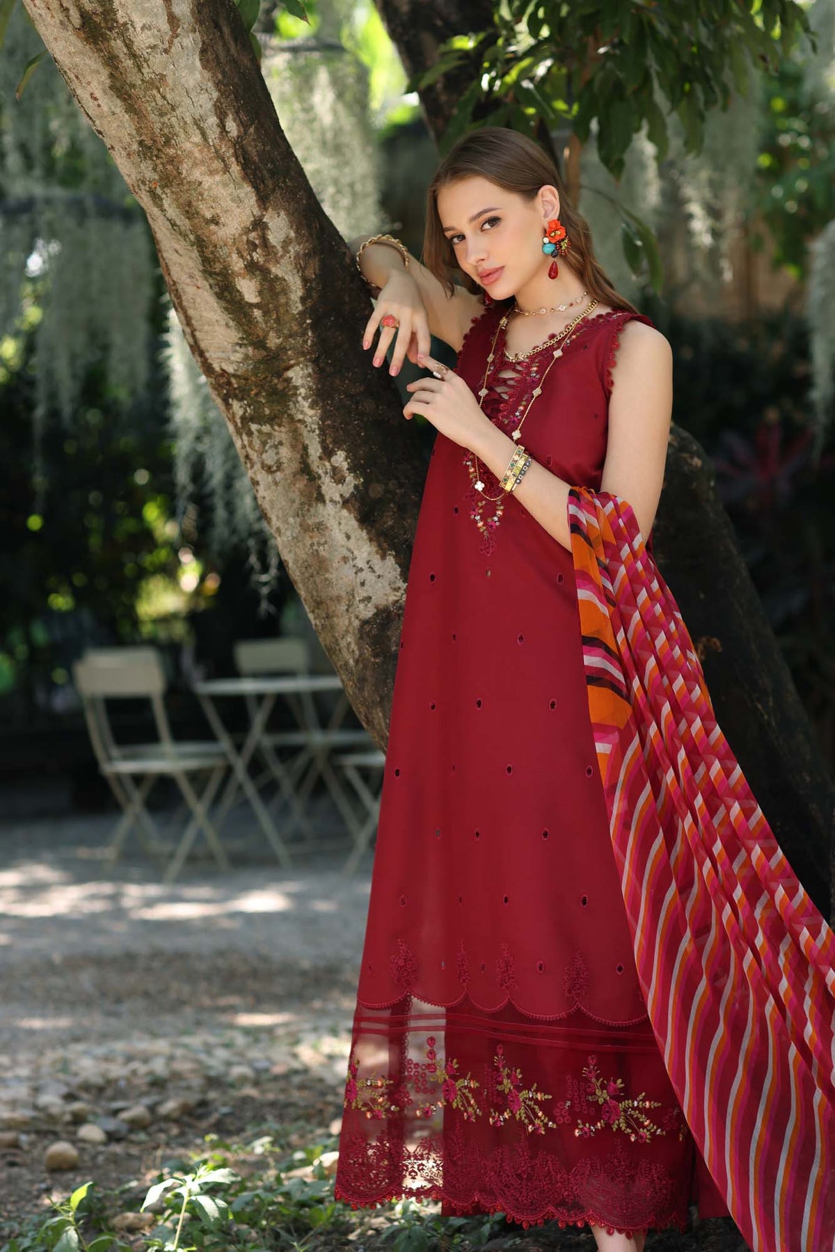 Noor by Saadia Asad | Eid Luxe Printedkari | D3-B by Noor by Saadia Asad - Designer Dress - Type: Ladies Clothes - Available at Libayah - 100% Original