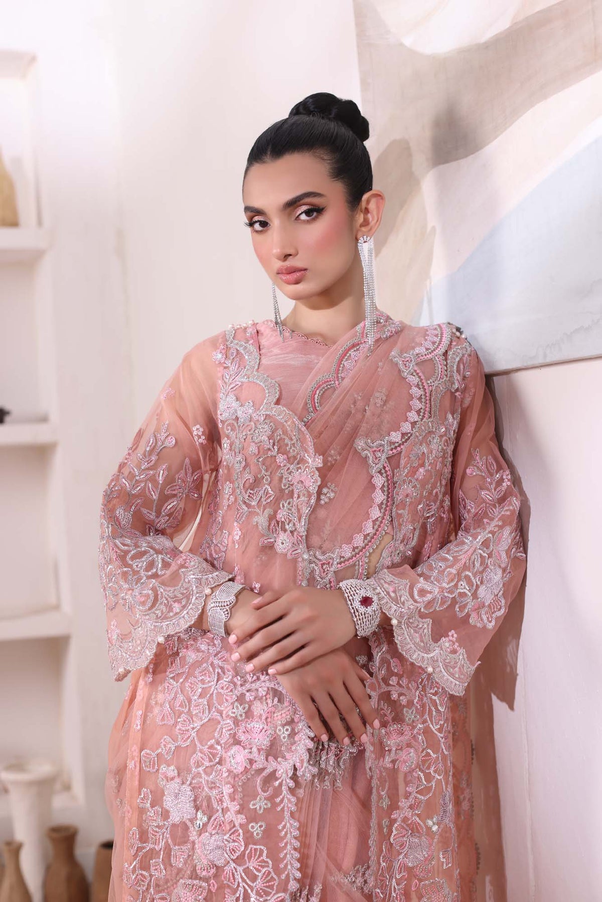 Noor by Saadia Asad | Noor Chiffon De Luxe | D6 by Noor by Saadia Asad - Designer Dress - Type: Formal - Available at Libayah - 100% Original
