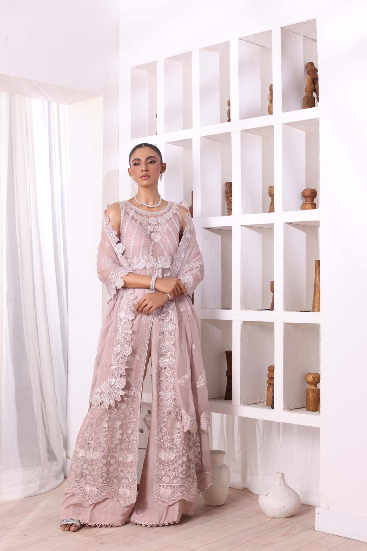 Noor by Saadia Asad | Noor Chiffon De Luxe | D3 by Noor by Saadia Asad - Designer Dress - Type: Formal - Available at Libayah - 100% Original