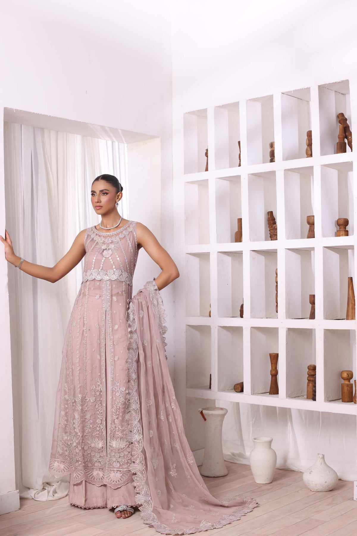 Noor by Saadia Asad | Noor Chiffon De Luxe | D3 by Noor by Saadia Asad - Designer Dress - Type: Formal - Available at Libayah - 100% Original