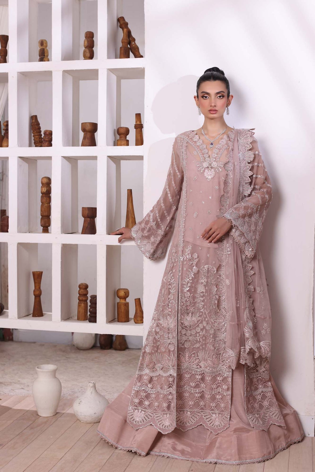 Noor by Saadia Asad | Noor Chiffon De Luxe | D3 by Noor by Saadia Asad - Designer Dress - Type: Formal - Available at Libayah - 100% Original