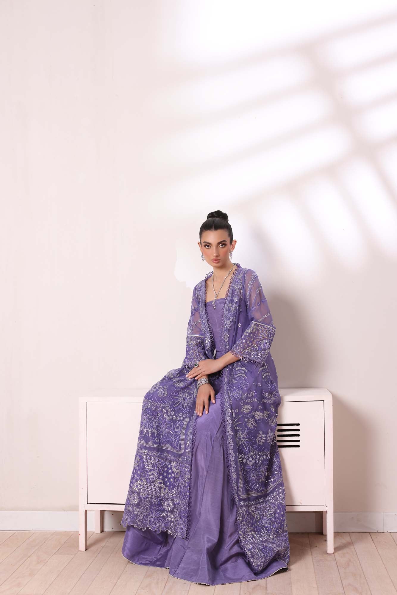 Noor by Saadia Asad | Noor Chiffon De Luxe | D2 by Noor by Saadia Asad - Designer Dress - Type: Formal - Available at Libayah - 100% Original