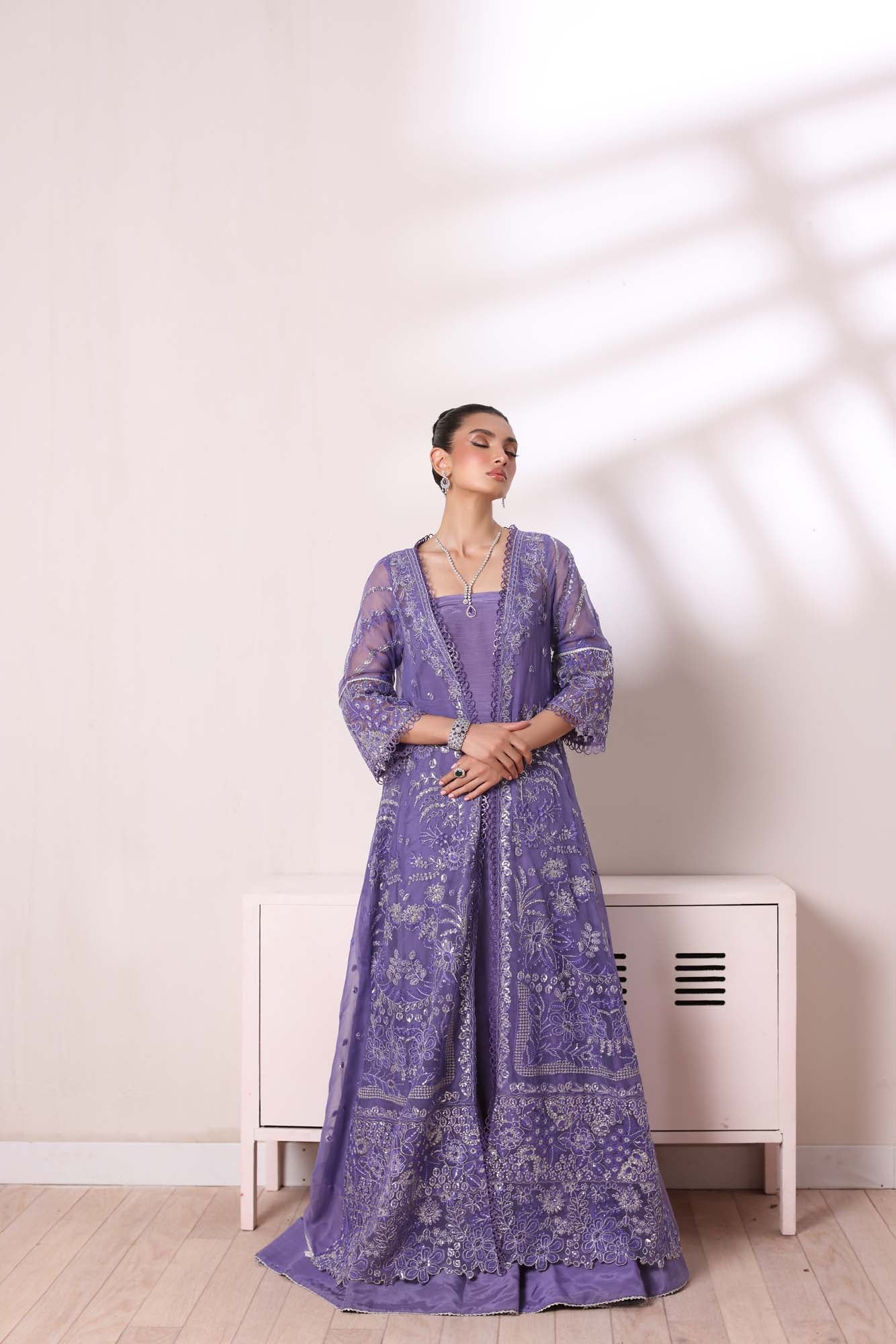 Noor by Saadia Asad | Noor Chiffon De Luxe | D2 by Noor by Saadia Asad - Designer Dress - Type: Formal - Available at Libayah - 100% Original