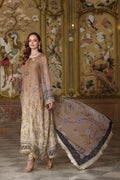 Noor by Saadia Asad | Festive 25 | D2 - Beige by Noor by Saadia Asad - Designer Dress  - Type : Ladies Clothes - Available at Libayah - 100% Original 