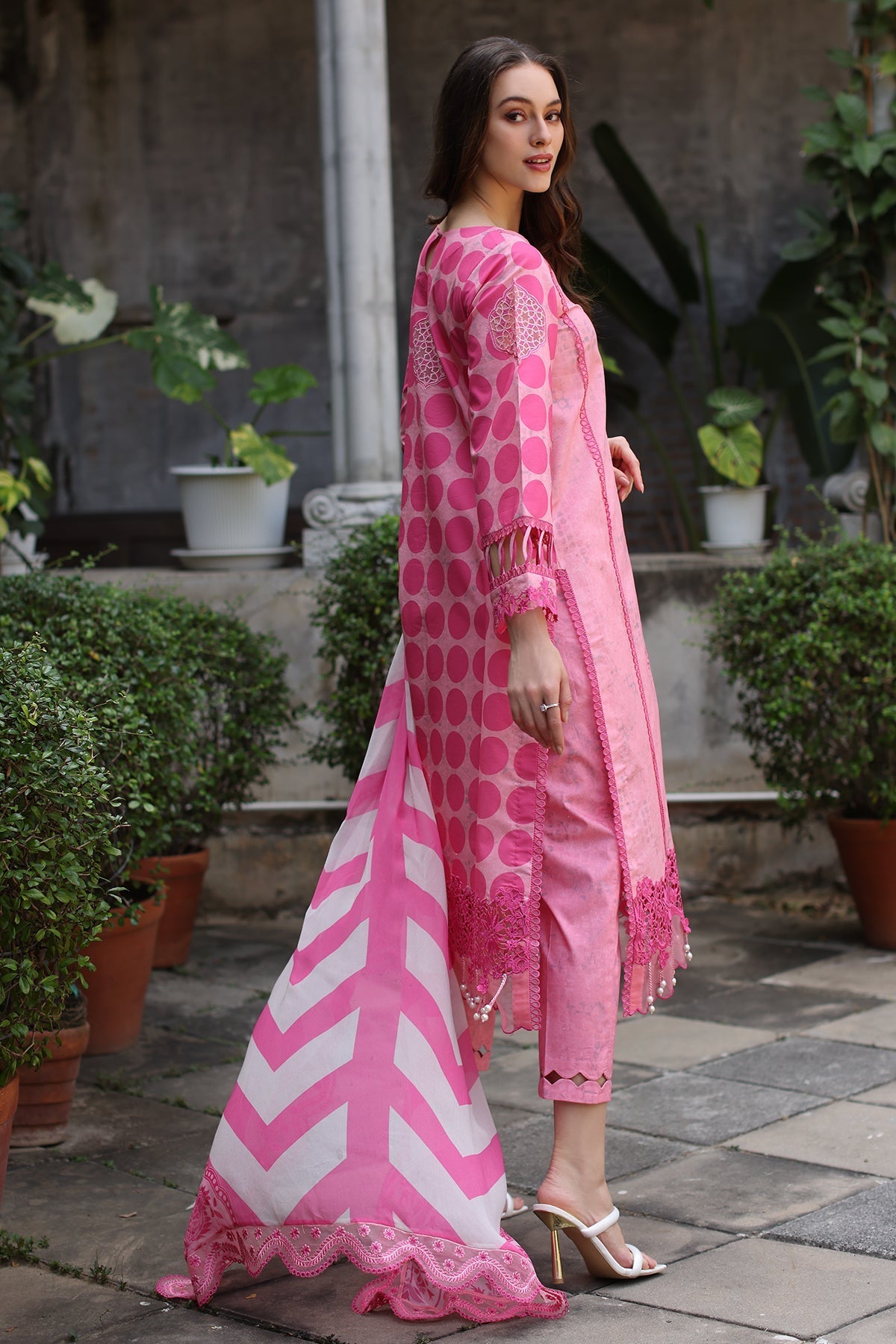 Charizma | Miraas Lawn | CMR5-01 by Charizma - Designer Dress - Type: Ladies Clothes - Available at Libayah - 100% Original