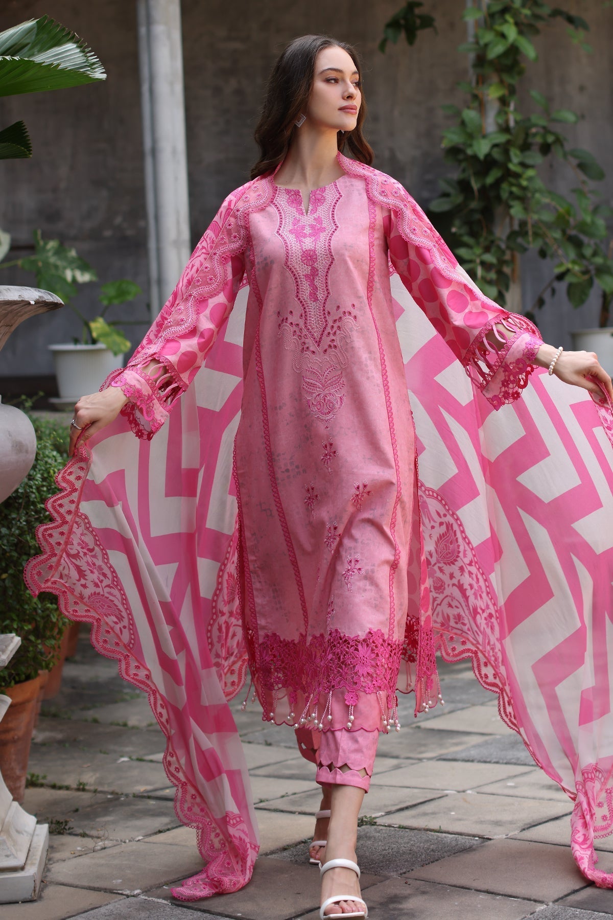 Charizma | Miraas Lawn | CMR5-01 by Charizma - Designer Dress - Type: Ladies Clothes - Available at Libayah - 100% Original