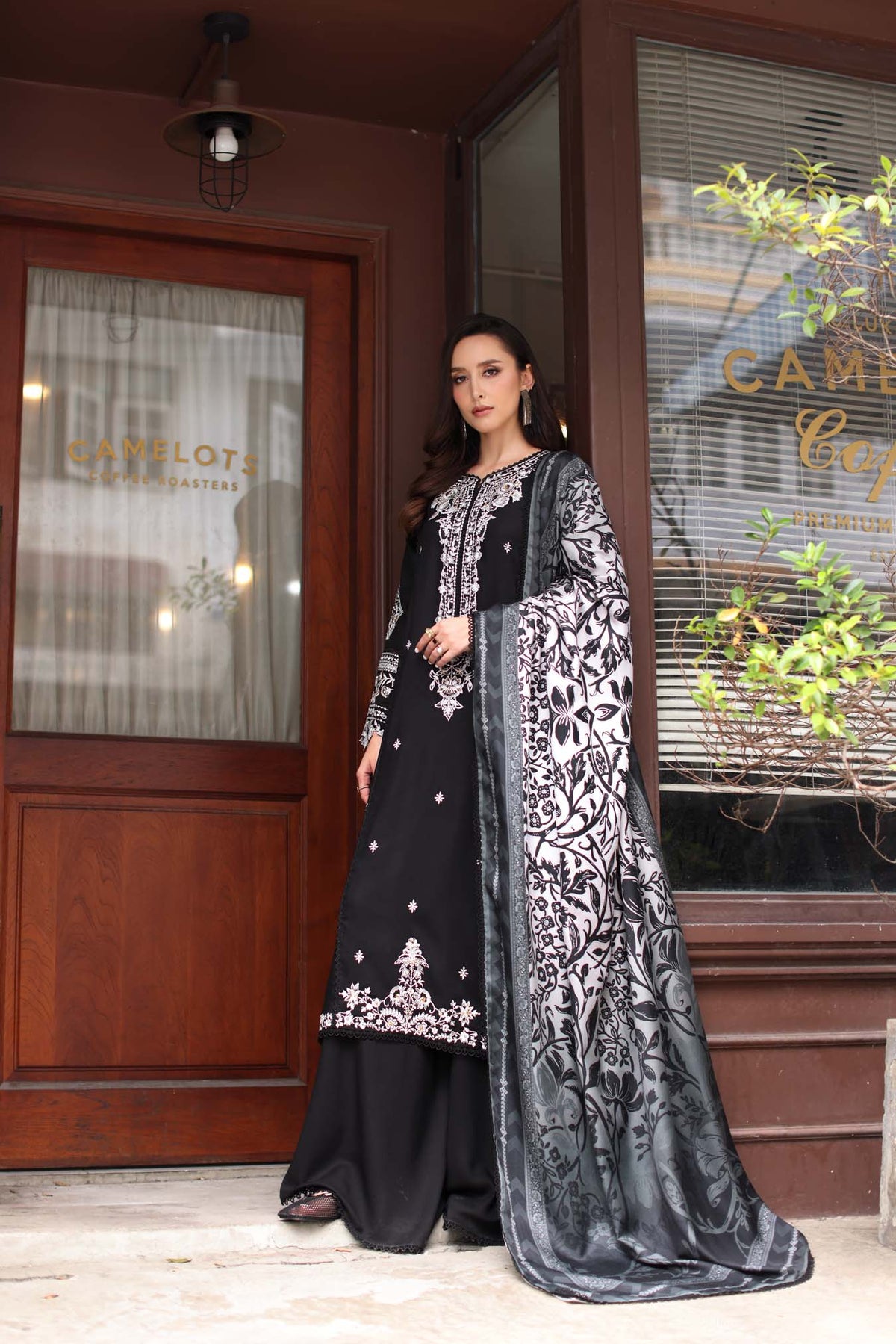 Saadia Asad | Winter Printkhaas 25 | D10- A by Saadia Asad - Designer Dress - Type : Ladies Clothes - Available at Libayah - 100% Original 