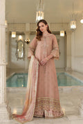 Noor by Saadia Asad | Festive 25 | D4 - Tea Pink by Noor by Saadia Asad - Designer Dress  - Type : Ladies Clothes - Available at Libayah - 100% Original 