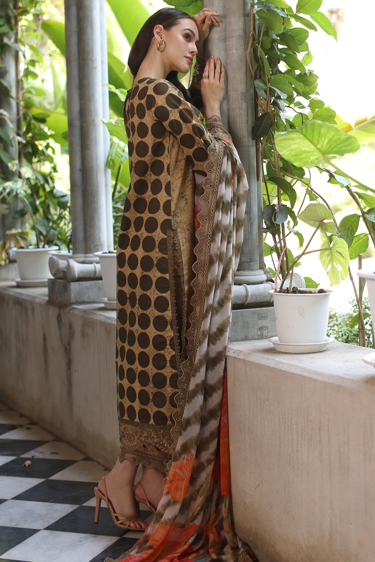 Charizma | Miraas Lawn |CMR5-05 by Charizma - Designer Dress - Type: Ladies Clothes - Available at Libayah - 100% Original