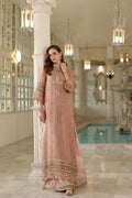 Noor by Saadia Asad | Festive 25 | D4 - Tea Pink by Noor by Saadia Asad - Designer Dress  - Type : Ladies Clothes - Available at Libayah - 100% Original 