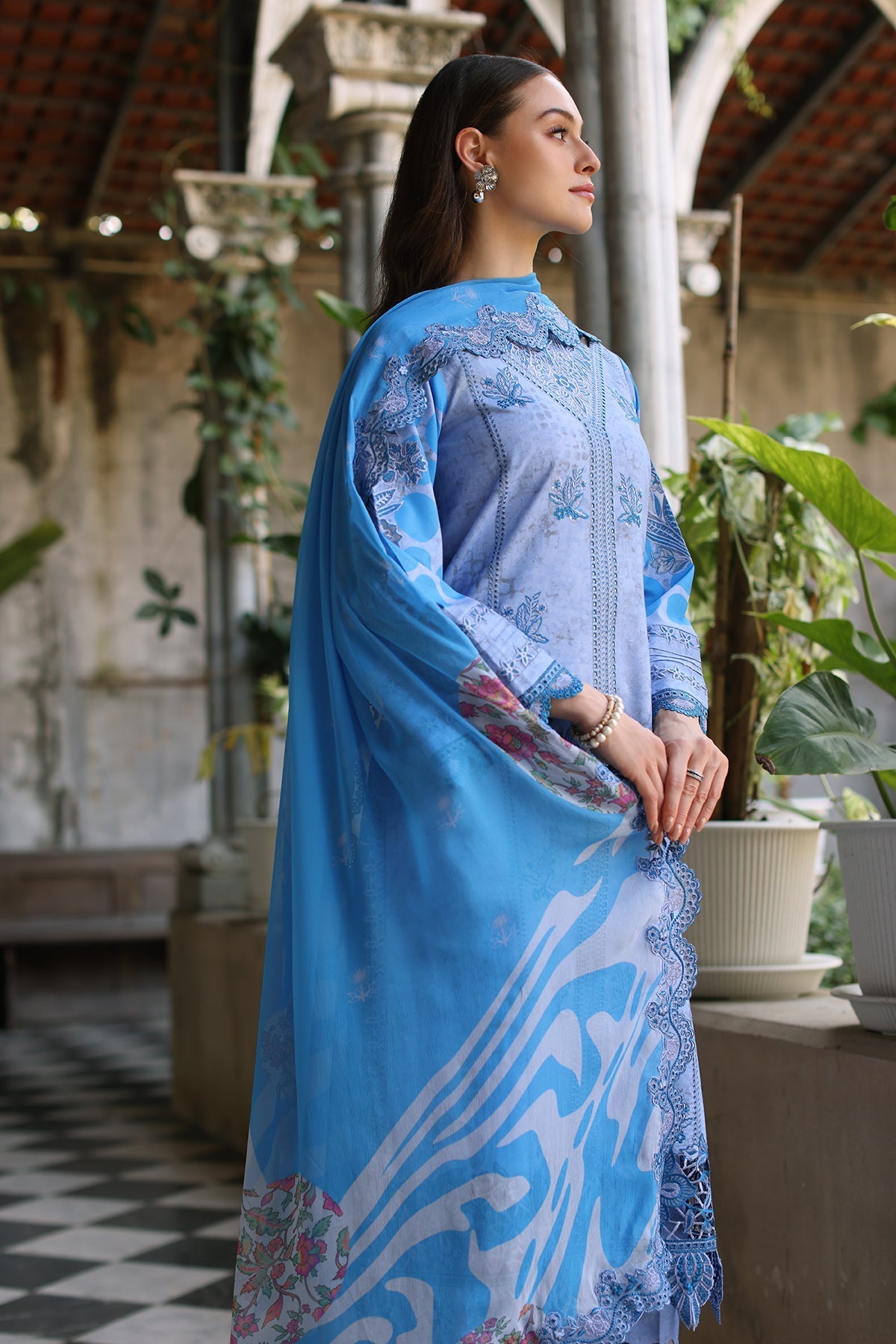 Charizma | Miraas Lawn | CMR5-03 by Charizma - Designer Dress - Type: Ladies Clothes - Available at Libayah - 100% Original