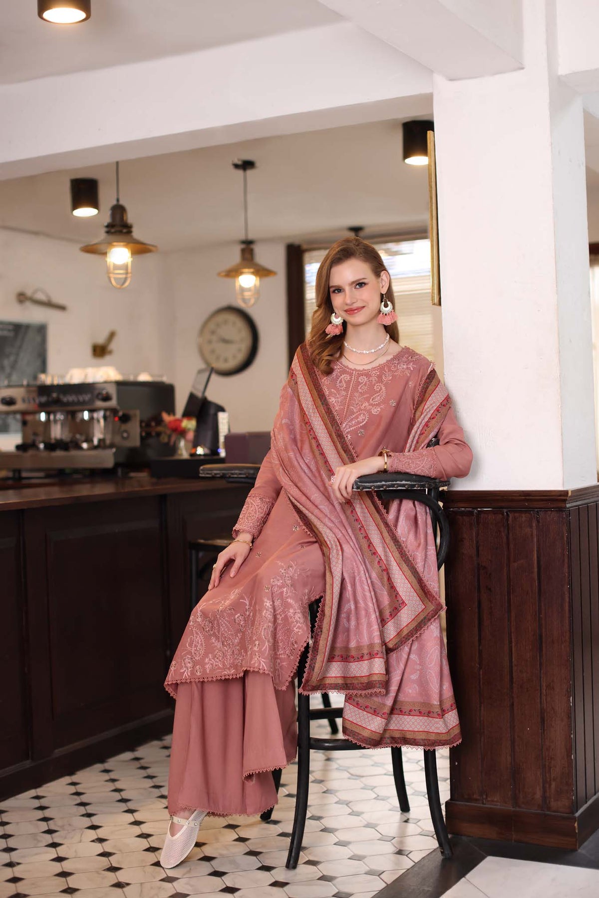 Saadia Asad | Winter Printkhaas 25 | D2 - B by Saadia Asad - Designer Dress - Type : Ladies Clothes - Available at Libayah - 100% Original 