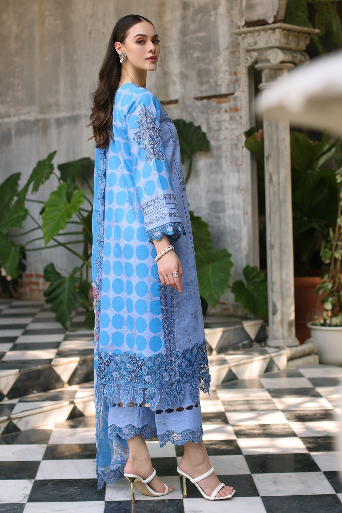 Charizma | Miraas Lawn | CMR5-03 by Charizma - Designer Dress - Type: Ladies Clothes - Available at Libayah - 100% Original