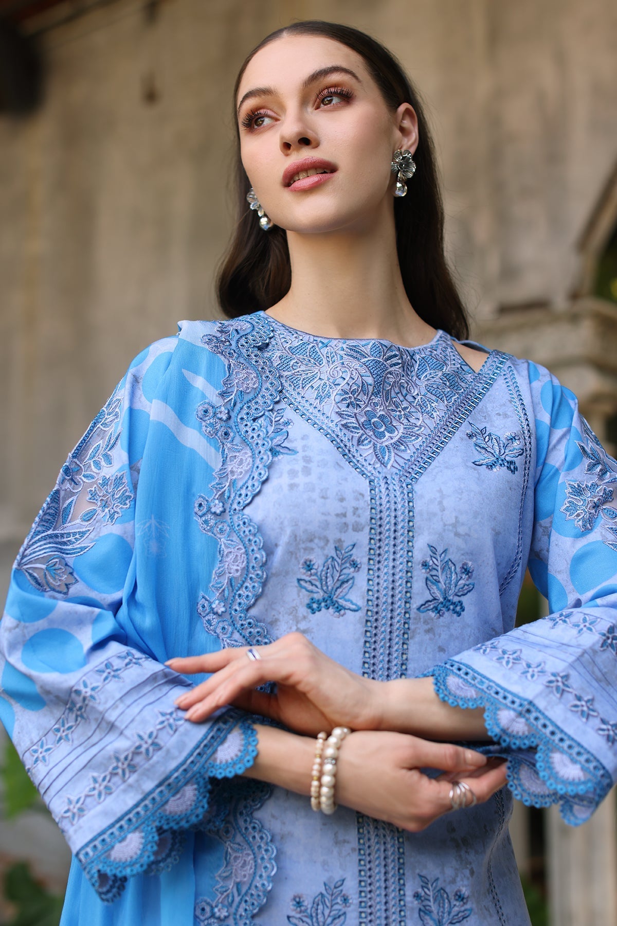 Charizma | Miraas Lawn | CMR5-03 by Charizma - Designer Dress - Type: Ladies Clothes - Available at Libayah - 100% Original