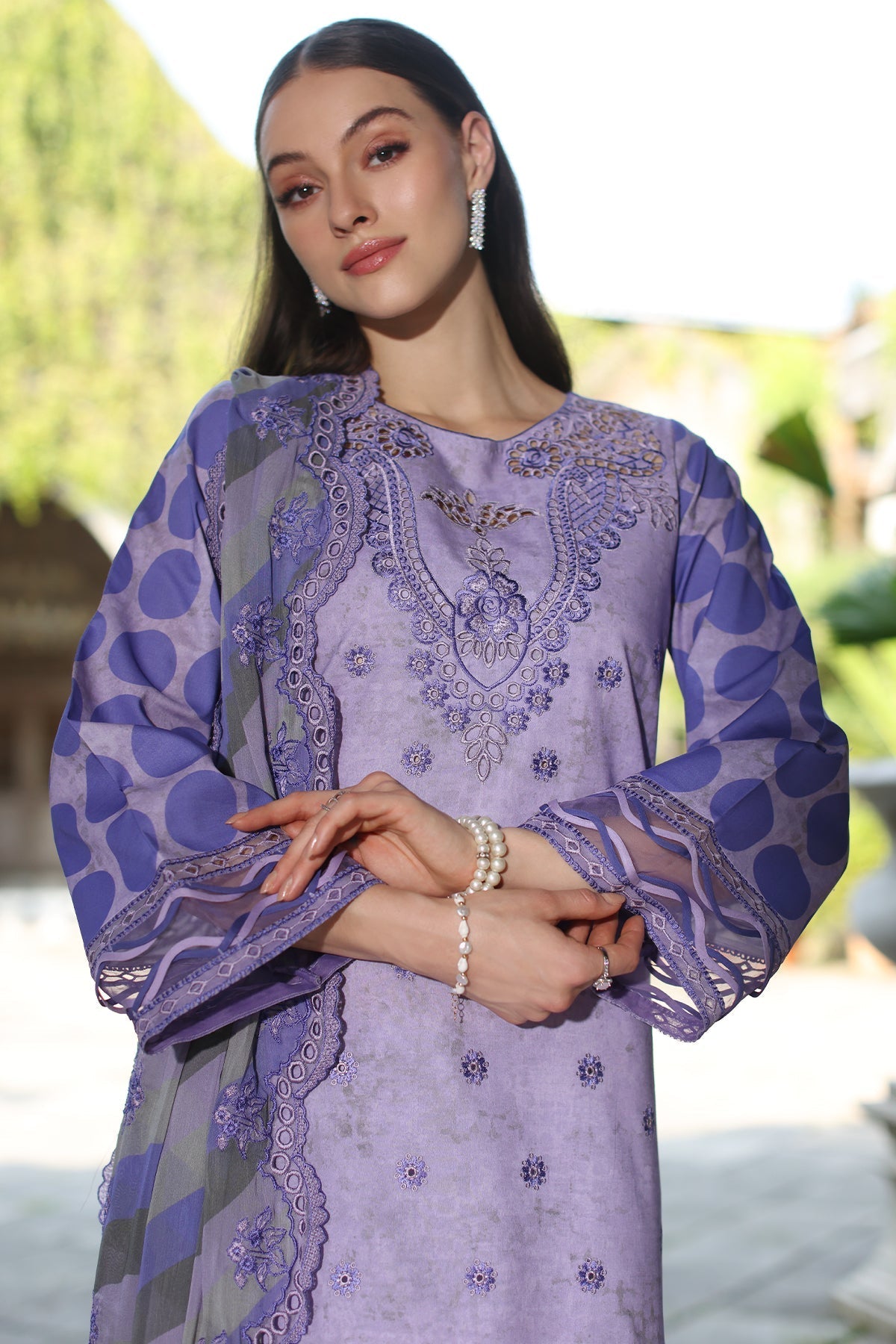 Charizma | Miraas Lawn | CMR5-06 by Charizma - Designer Dress - Type: Ladies Clothes - Available at Libayah - 100% Original