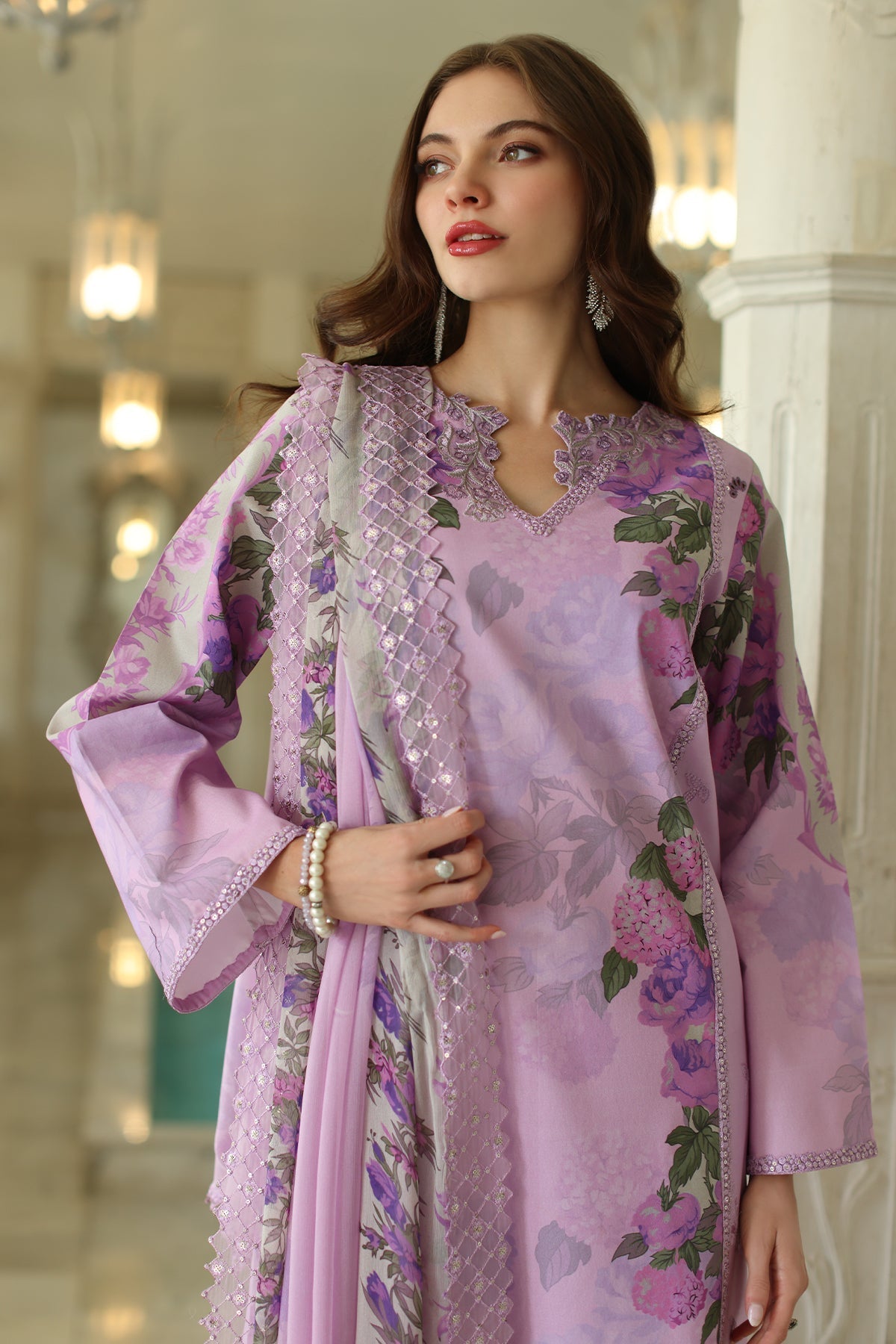 Charizma | Aniq Lawn Collection | AN5-03 by Charizma - Designer Dress - Type: Ladies Clothes - Available at Libayah - 100% Original
