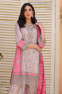 Charizma | Sheen Embroidered Linen Shawl | SHW4-04 by Charizma - Designer Dress - Type: Ladies Clothes - Available at Libayah - 100% Original