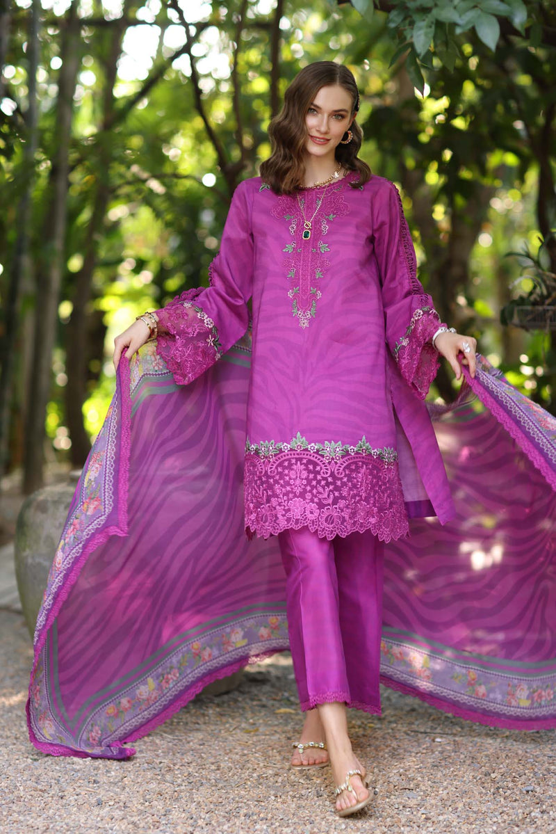 Noor by Saadia Asad | Eid Luxe Printedkari | D1-A by Noor by Saadia Asad - Designer Dress - Type: Ladies Clothes - Available at Libayah - 100% Original